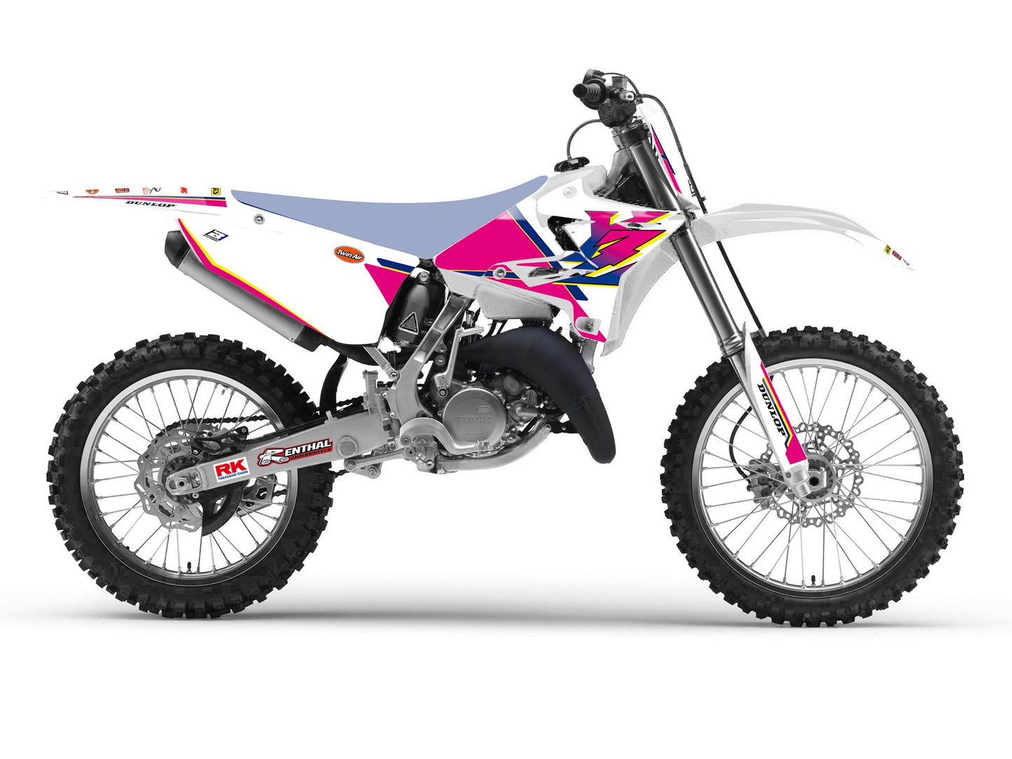 Kit Adesivi Retrò Blackbird Yamaha YZ UFO RESTYLE 2002-2014