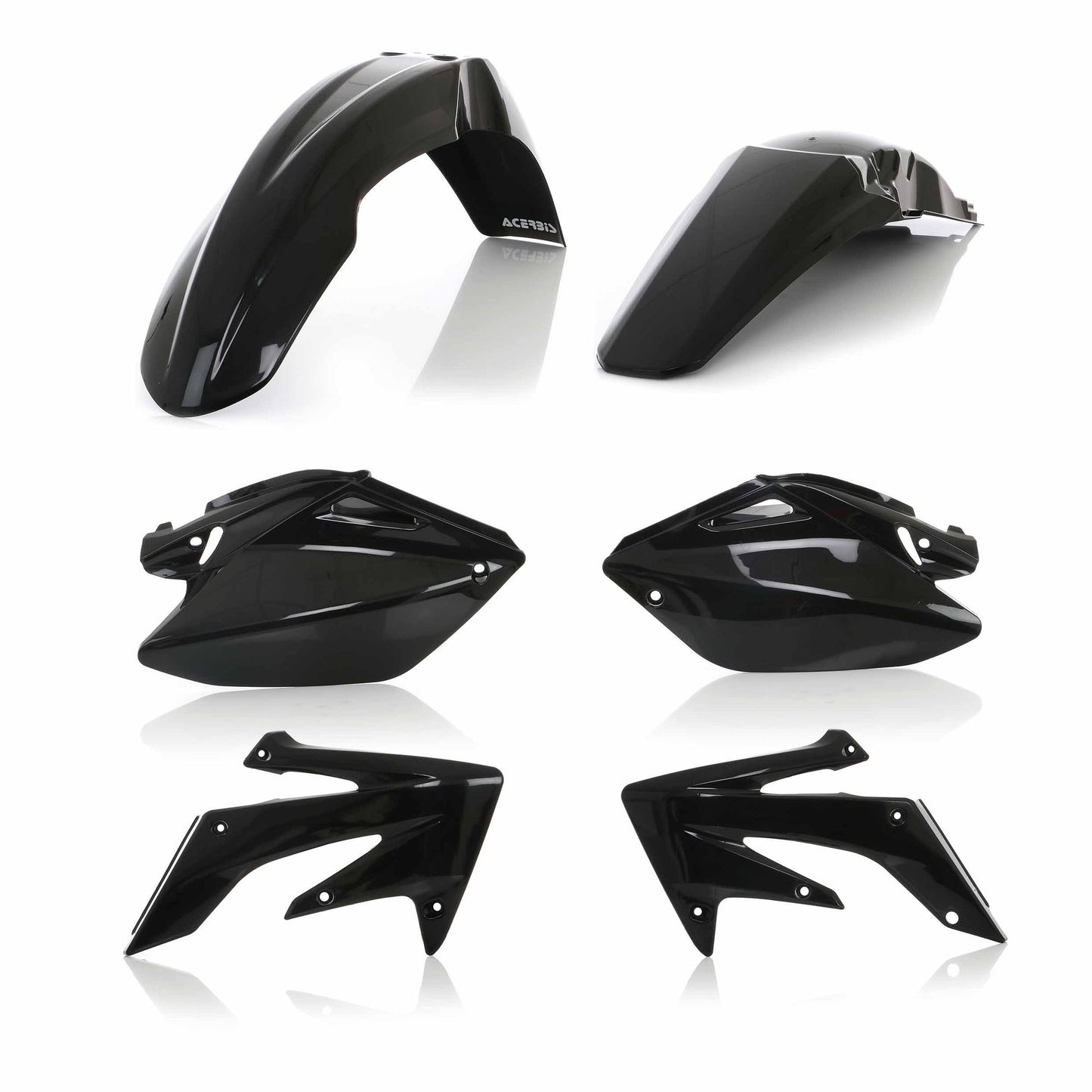 KIT PLASTICHE HONDA CRF 250R 04-05 ACERBIS NERO