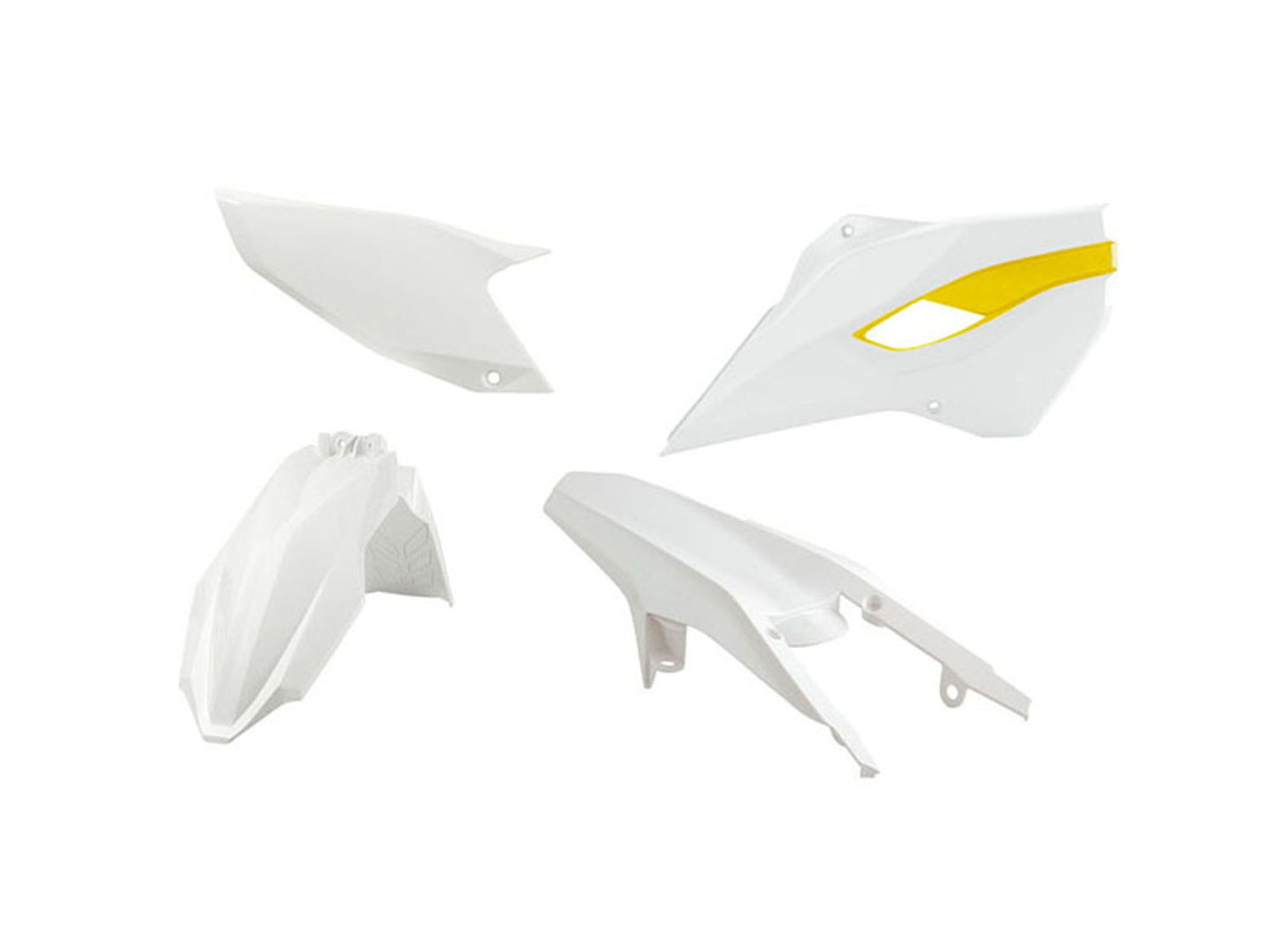 Kit Plastiche Racetech HUSQVARNA 125/250/300/350/450/501 SENZA PARASTELI 2015-2015 Kit Completo Enduro