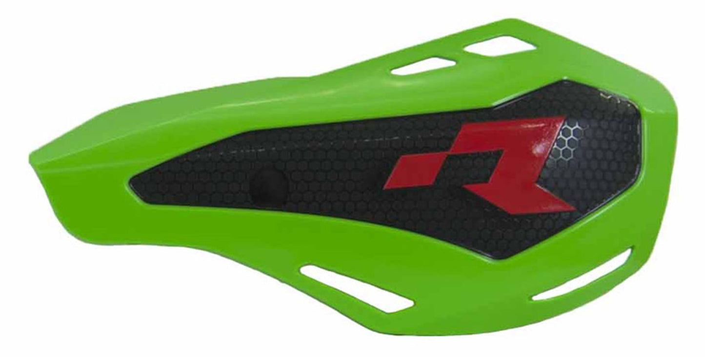 Paramani Racetech HP1 CON KIT MONTAGGIO Protezione Mani Enduro VERDE KX