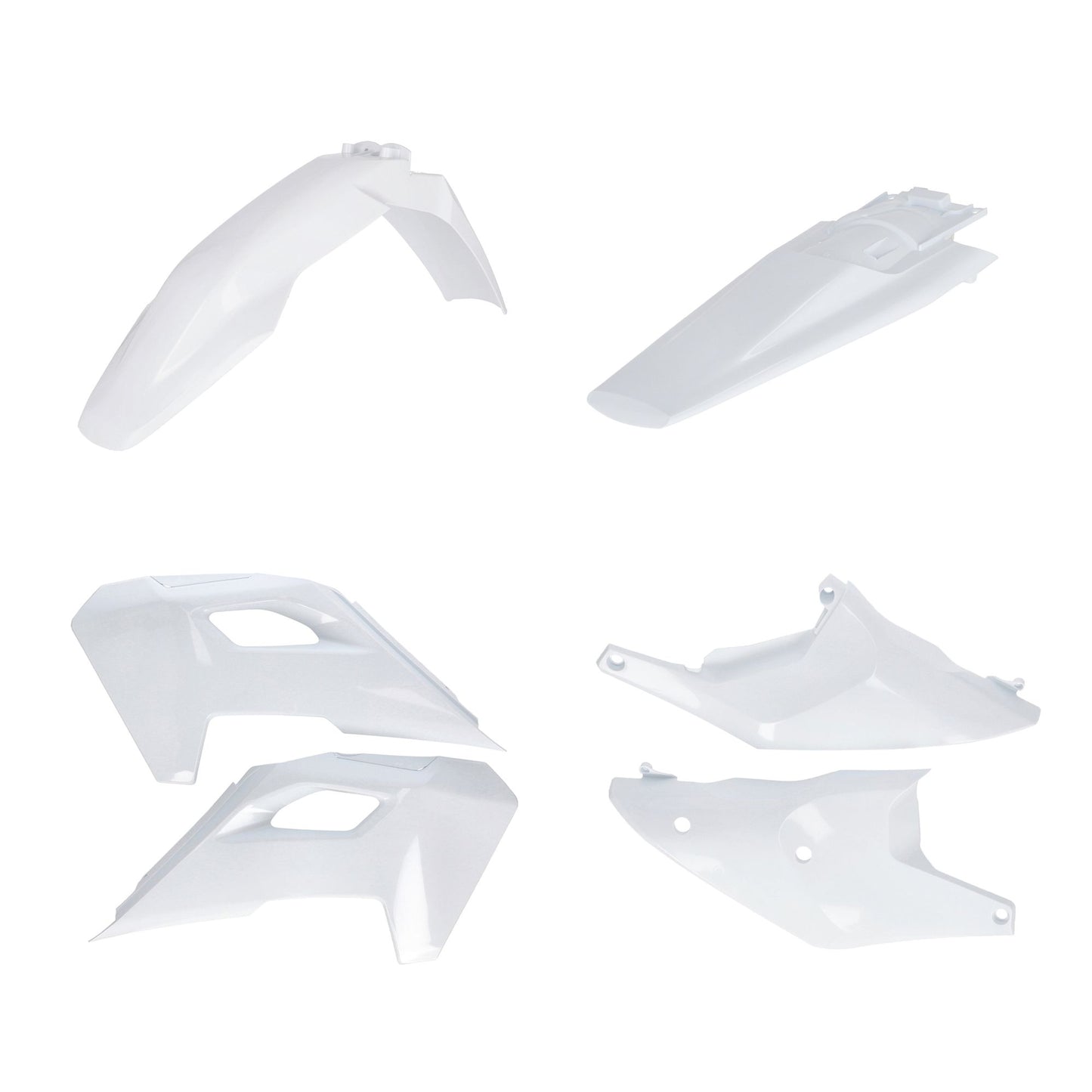 KIT PLASTICHE COMPATIBILE PER HU TE/FE26 ACERBIS BIANCO