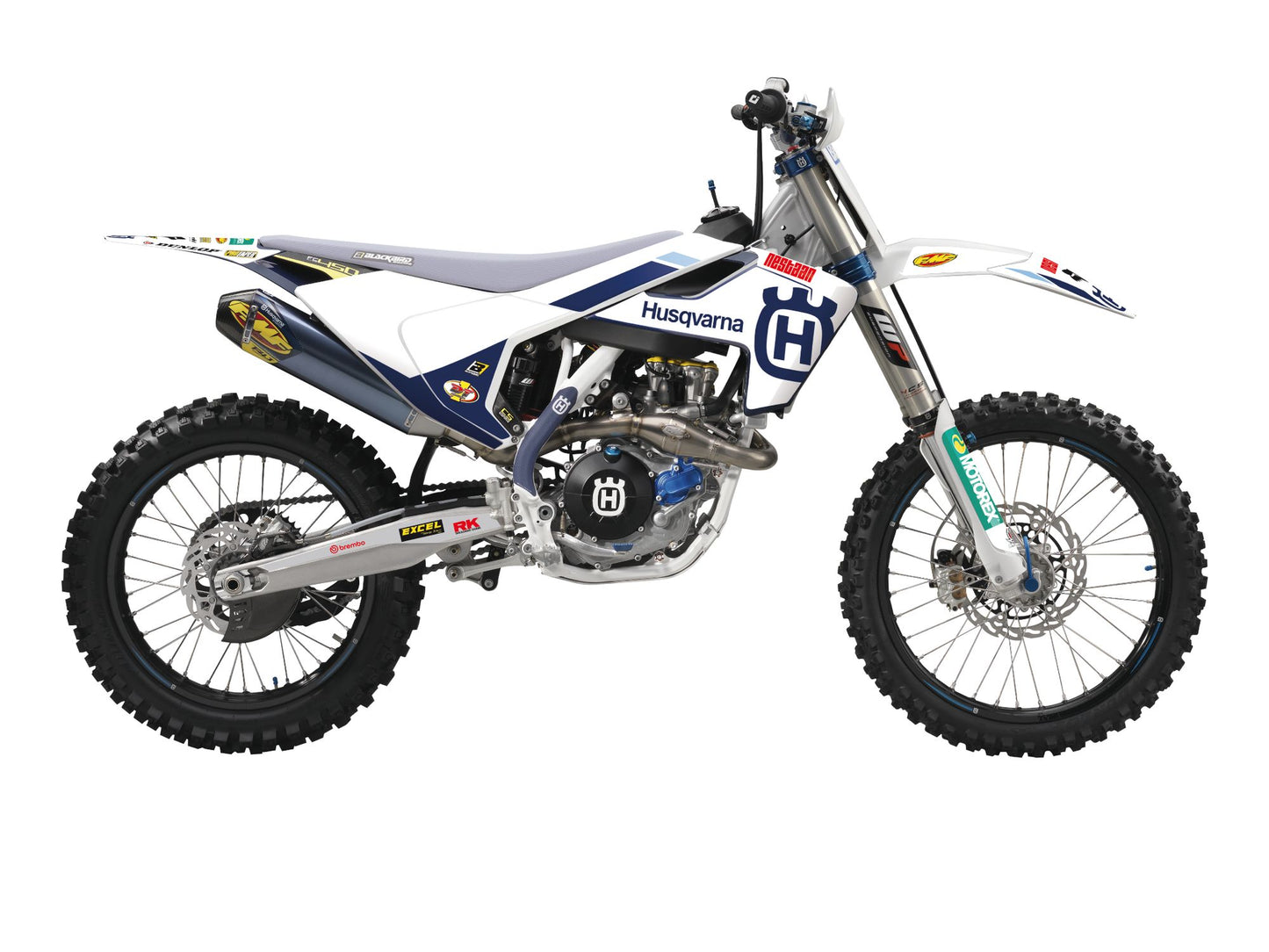 Kit Adesivi Replica Team Husqvarna Factory MxGP 25 Husqvarna FE 501 2017-2019