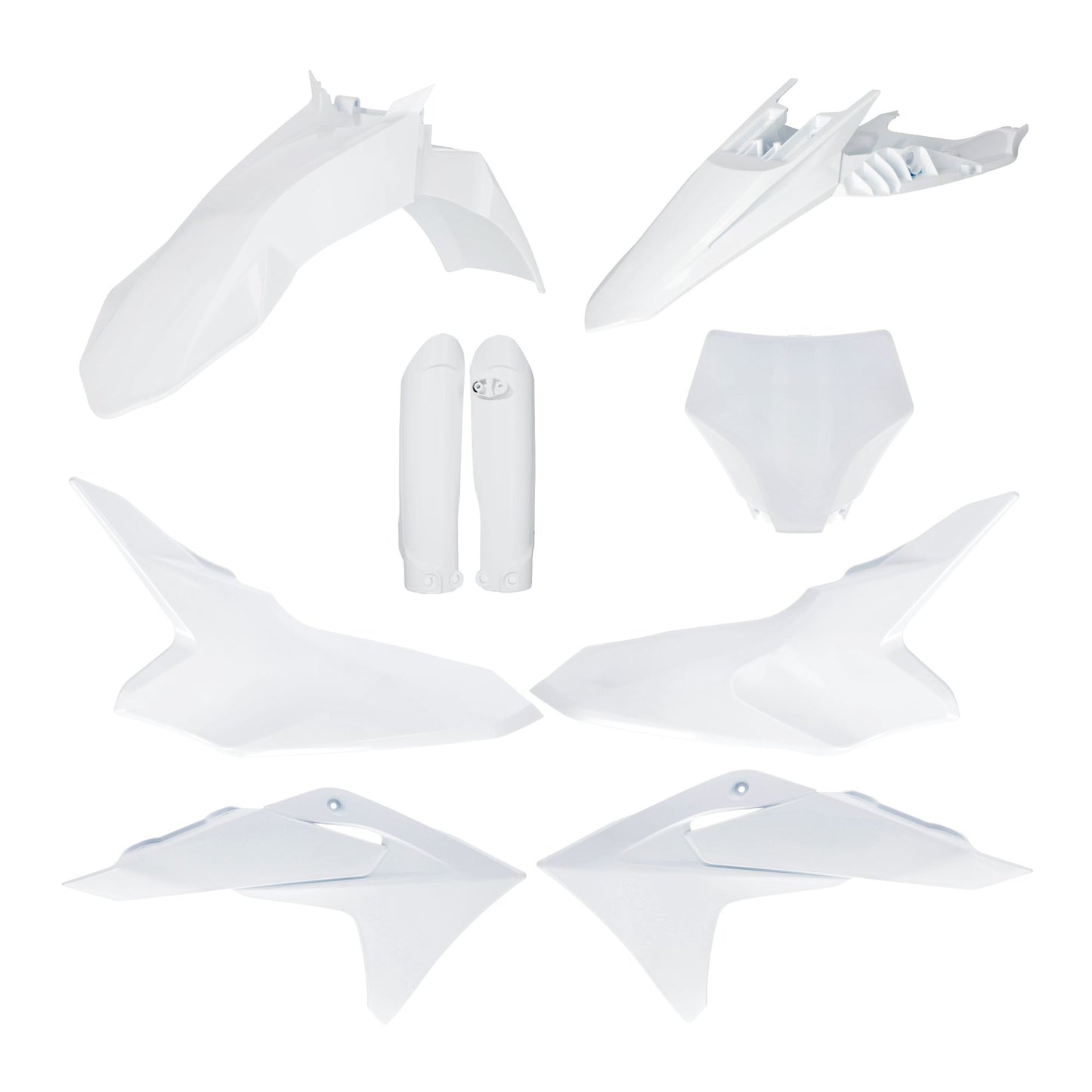 FULLKIT PLASTICHE COMPATIBILE PER GAS GAS MC50 24 ACERBIS BIANCO