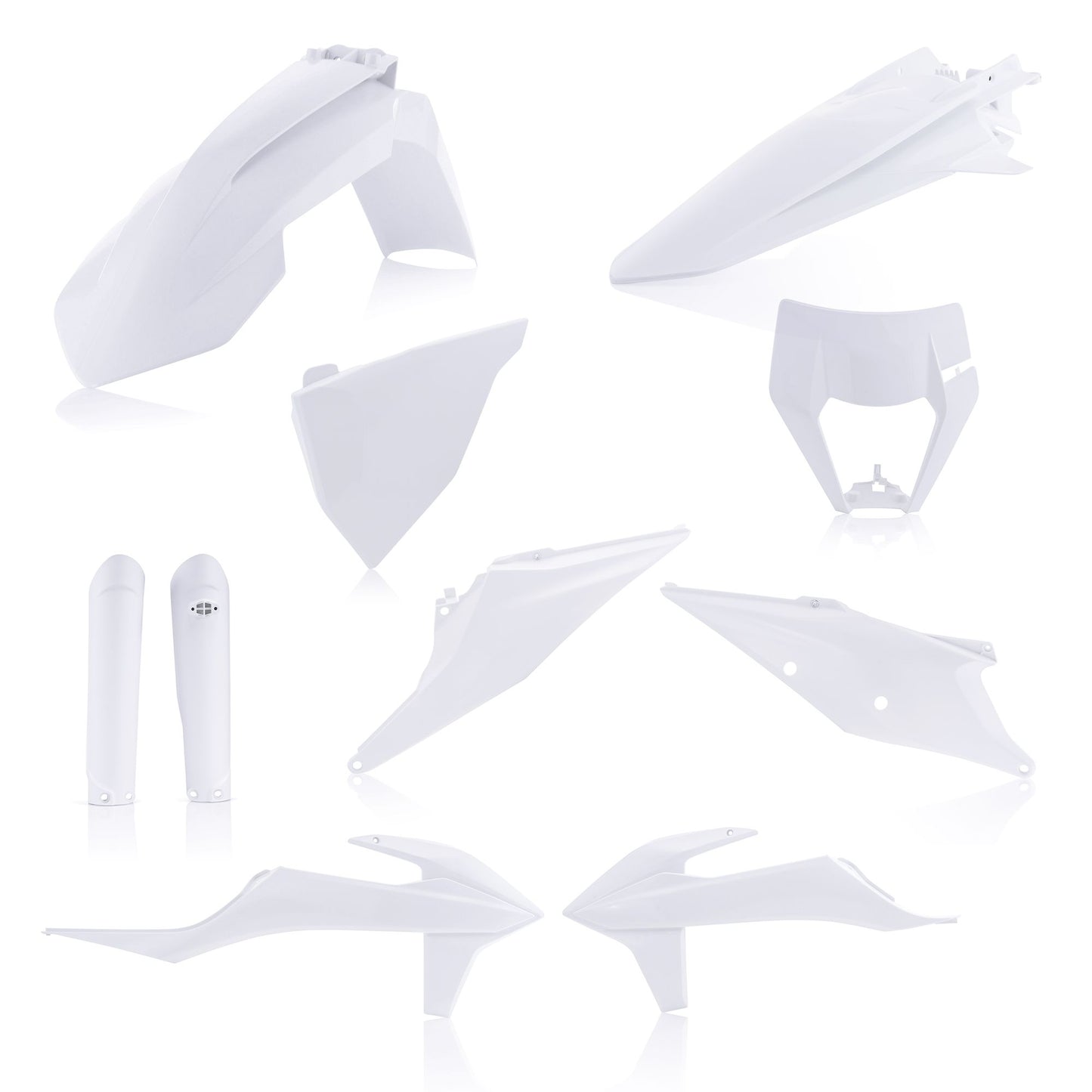 KIT PLASTICHE COMPLETO EXC/EXC-F 20 ACERBIS BIANCO