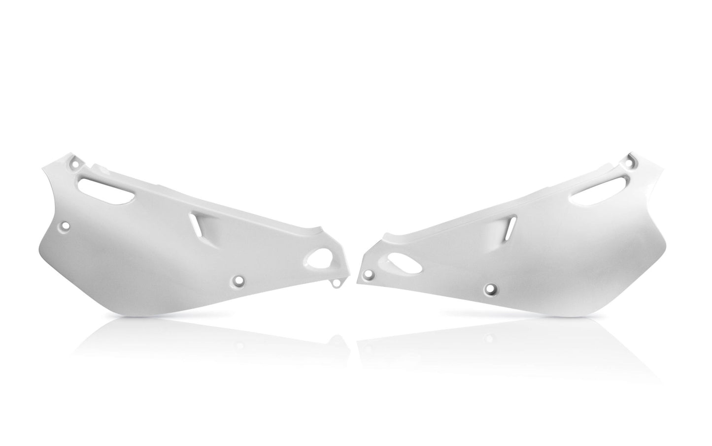 LATERALI PORTANUMERO YAMAHA YZ 80 95-01 ACERBIS BIANCO