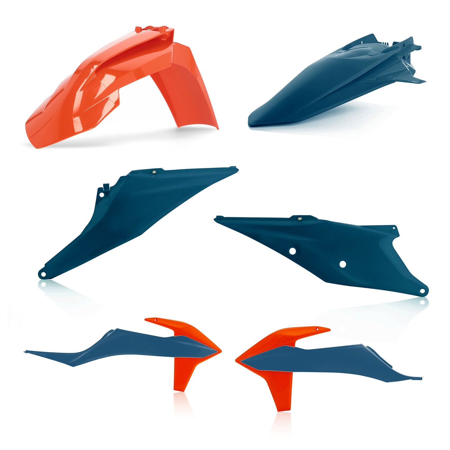 KIT PLASTICHE KTM SX/SXF 2019 ACERBIS BLU/ARANCIONE