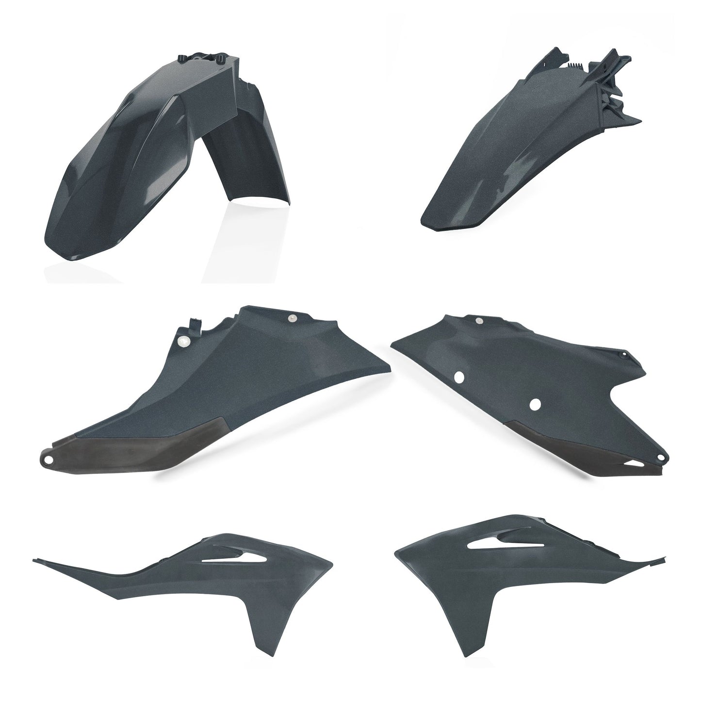 KIT PLASTICHE GASGAS MC-MCF 21 ACERBIS GRIGIO