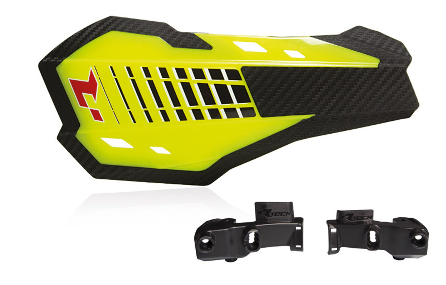 Paramani Racetech HP2 CON KIT MONTAGGIO ALLE LEVE BRAKTEC Mani GIALLO NEON