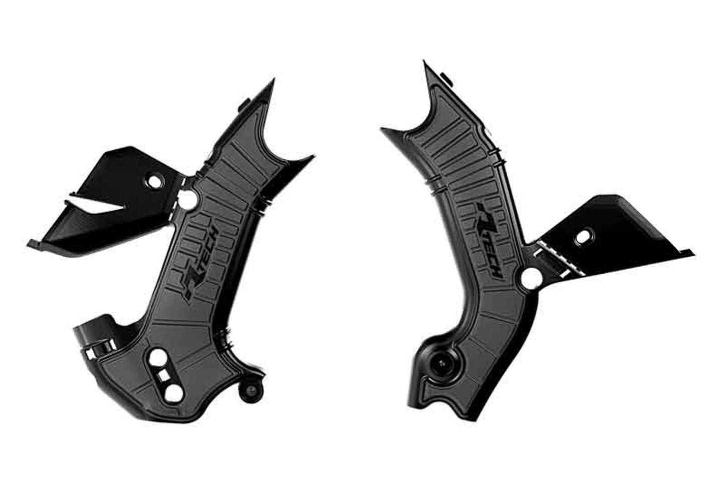 Racetech PROTEZIONE TELAIO BI-MATERIALE KAWASAKI KX 250/450 2024-2025 NERO