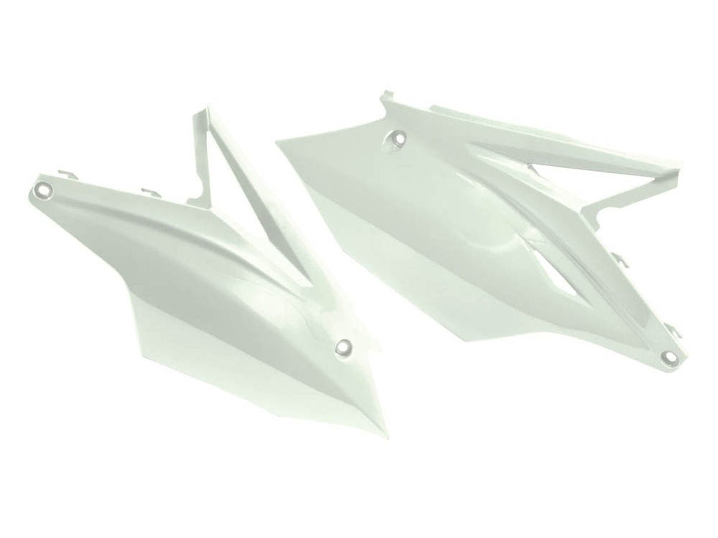Tabelle Laterali Racetech KAWASAKI KX 450 VERSIONE USA 2016-2018 BIANCO