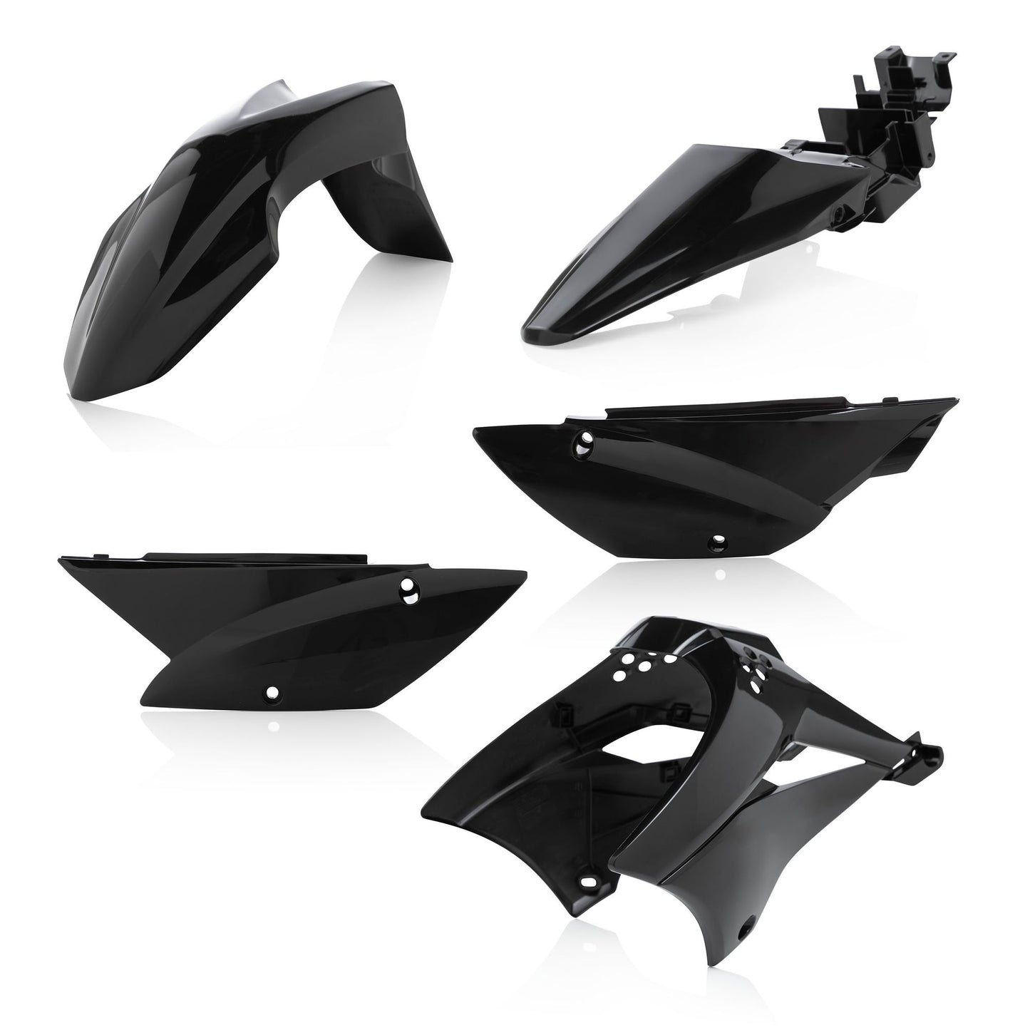 KIT PLASTICHE KAWASAKI KLX110 10 ACERBIS NERO