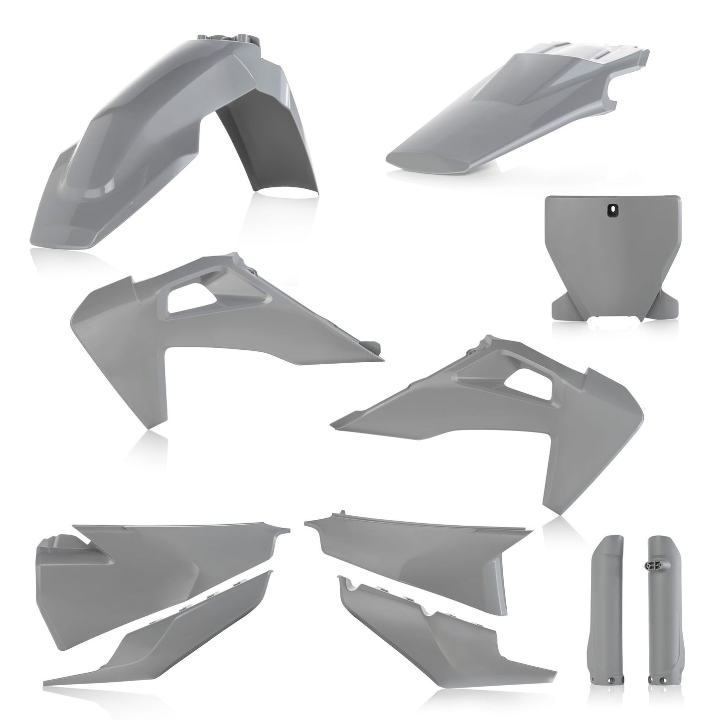 KIT PLASTICHE COMPLETO HUSQVARNA TC/FC 19 ACERBIS GRIGIO