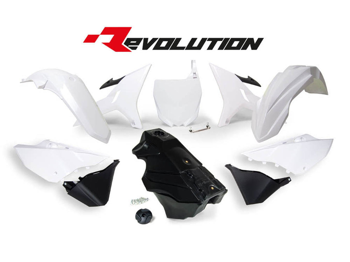 Kit Plastiche Racetech REVOLUTION YAMAHA YZ 125/250 CON SERBATOIO 2002-2022 Kit Completo