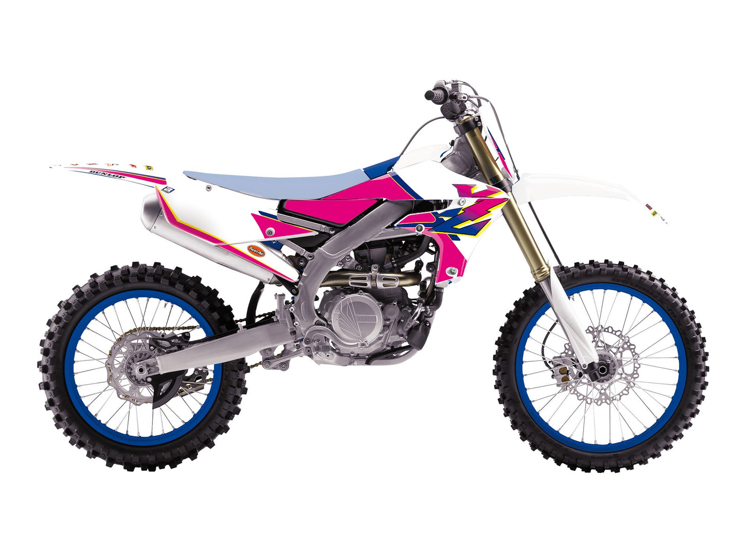 Kit Adesivi Retrò Blackbird Yamaha YZF 250 2019-2023