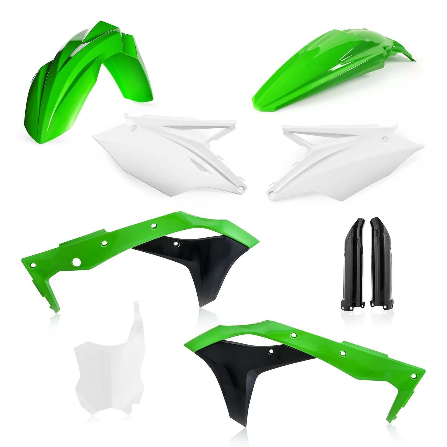 KIT PLASTICHE COMPLETO KAWASAKI KXF 250 2018 ACERBIS STANDARD