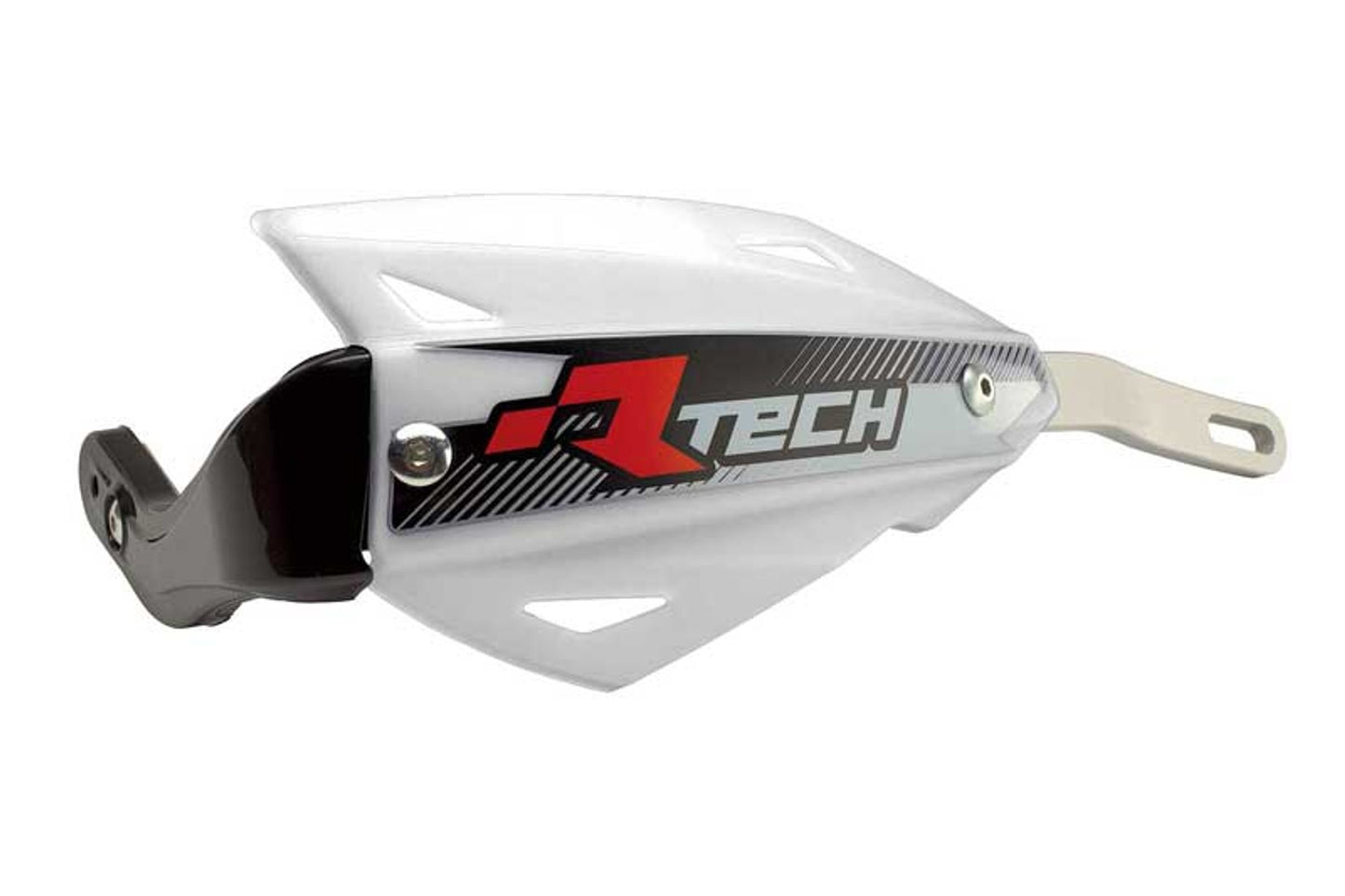 Paramani Racetech VERTIGO ALU SENZA KIT MONTAGGIO Protezione Mani Enduro BIANCO