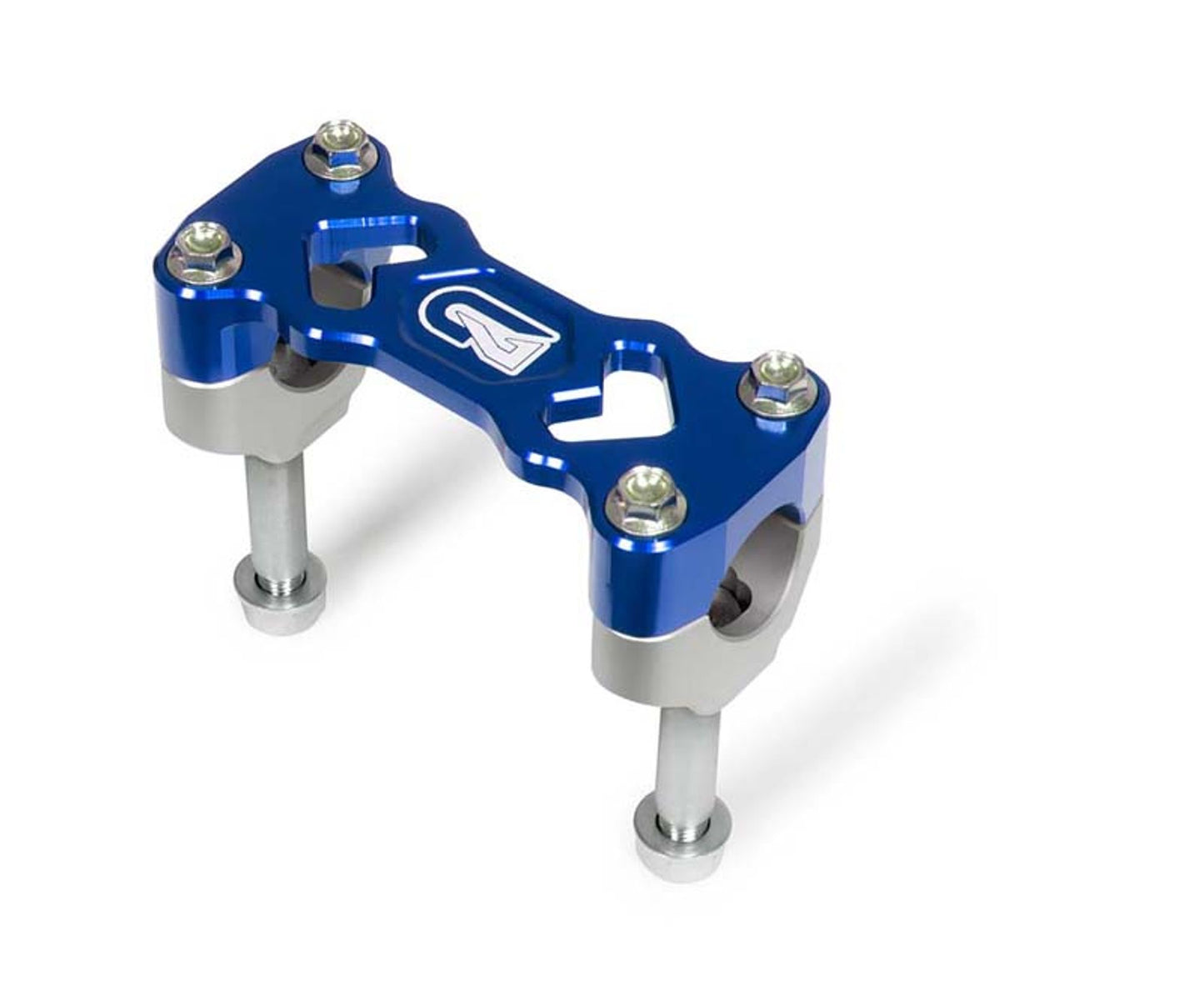Racetech SUPPORTO MANUBRIO Ø28 ALTEZZA 35MM HUSQVARNA TC/FC 2016-2023 BLU