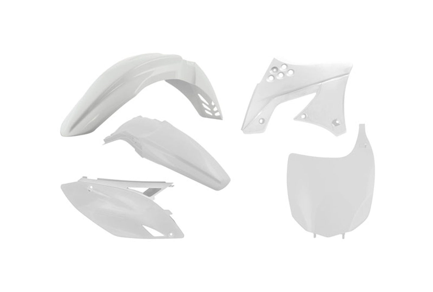 Kit Plastiche Racetech KAWASAKI KX 250 2009-2012 Kit BIANCO