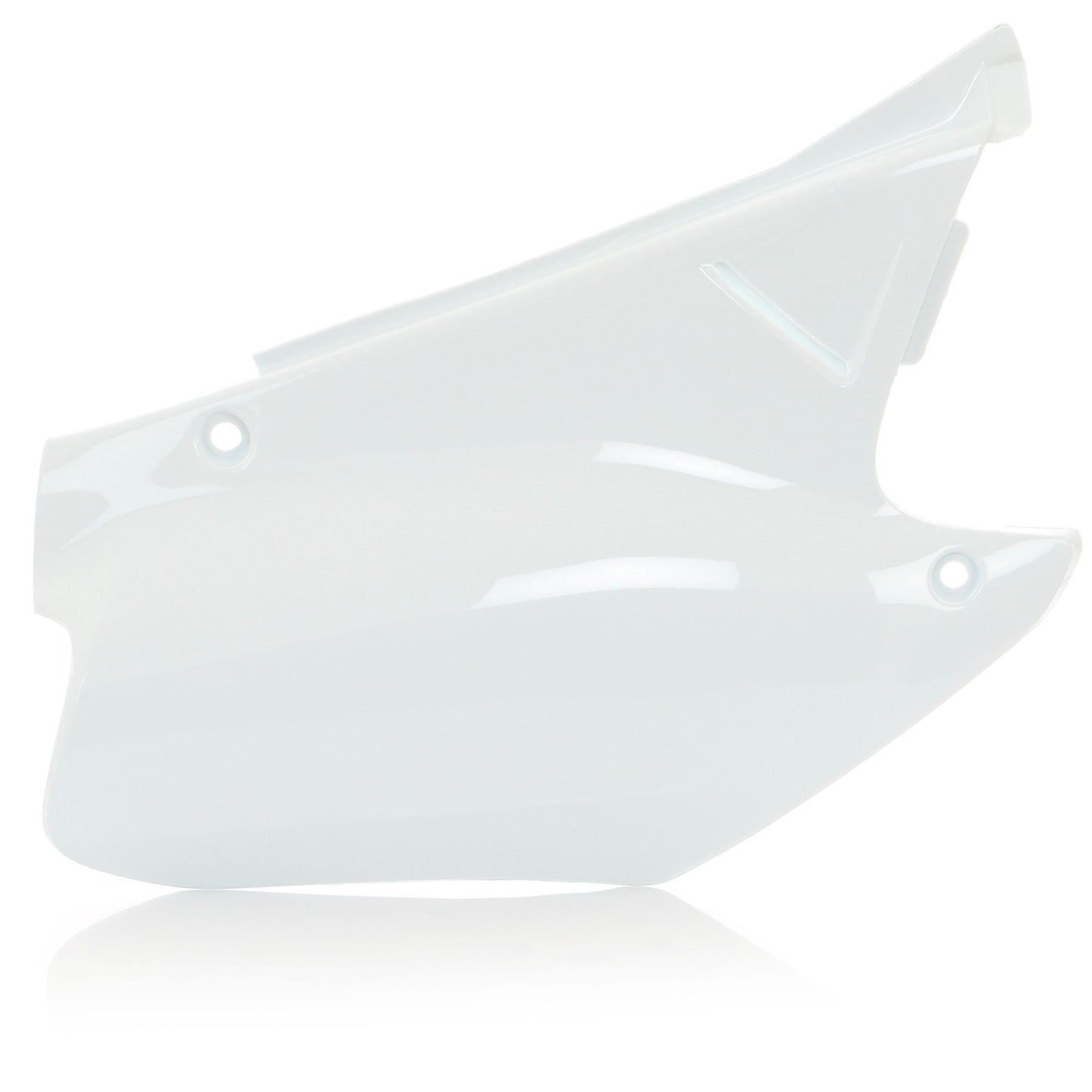 LATERALI PORTANUMERO HONDA ACERBIS BIANCO