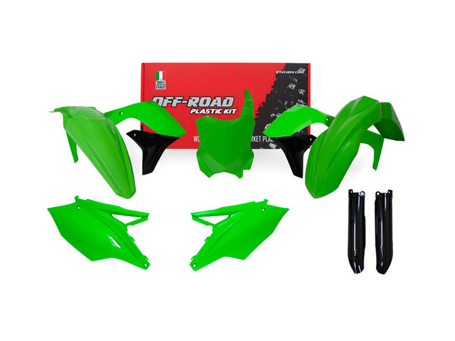 Kit Plastiche Racetech KAWASAKI KX 450 VERSIONE USA CON PARASTELI 2016-2018 Kit