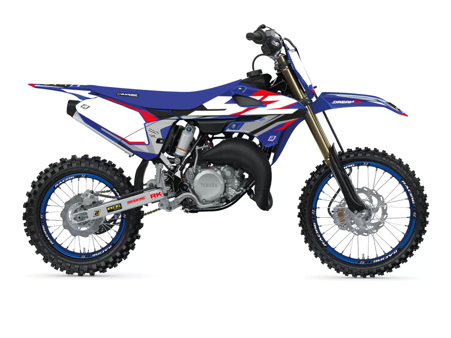 Kit Adesivi Dream 5 Blackbird Yamaha YZ 85 2022-2026