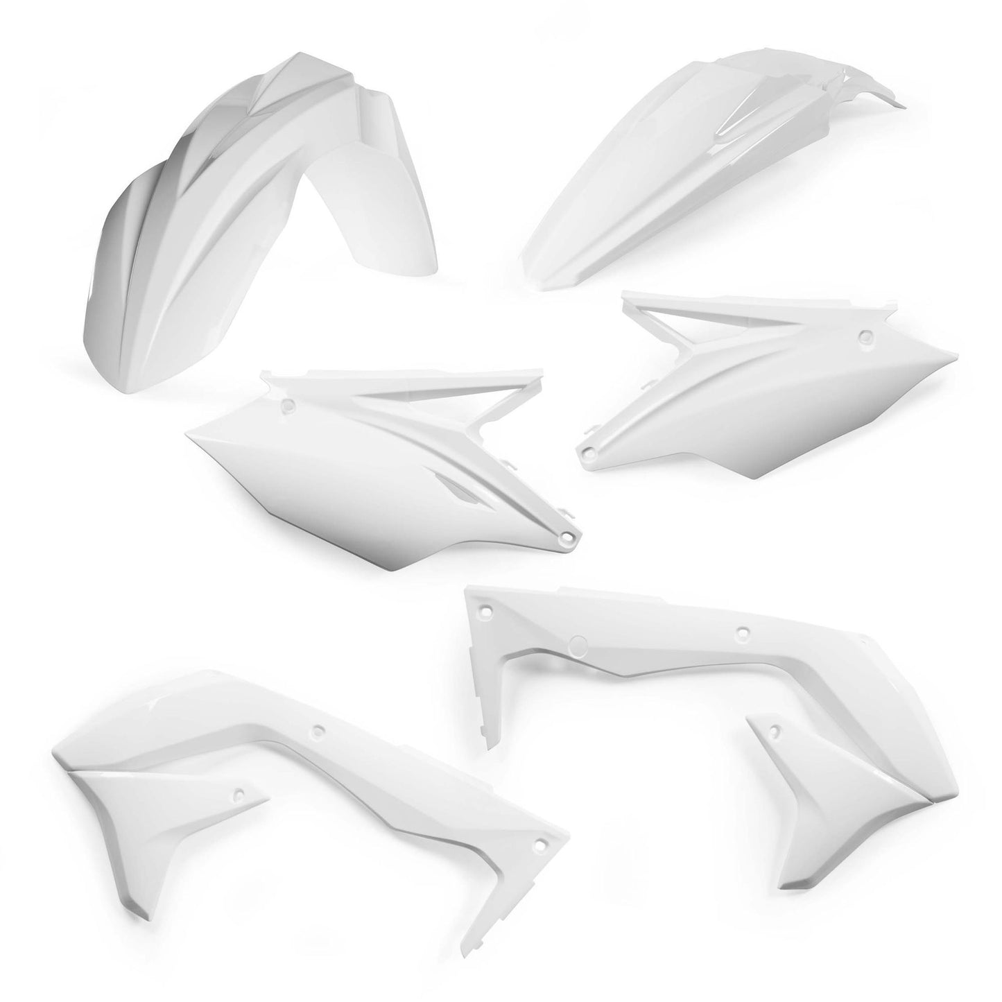 KIT PLASTICHE KAWASAKI KXF 450 2018 EU ACERBIS BIANCO