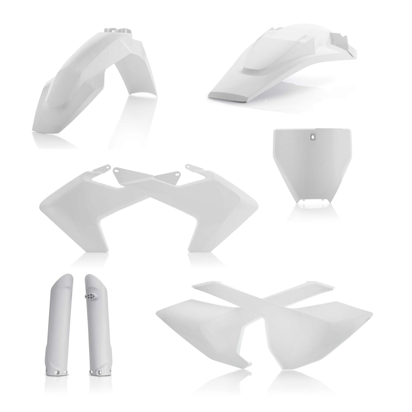 KIT PLASTICHE COMPLETO TC/FC 16 NO TC 250 16 ACERBIS BIANCO