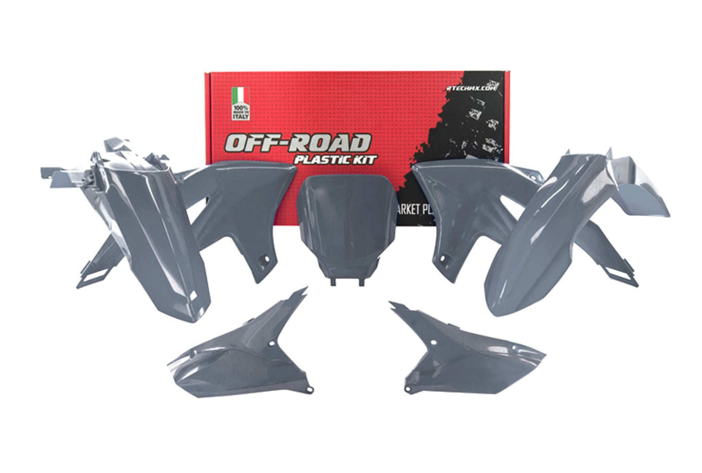 Kit Plastiche Racetech YAMAHA YZ 250/450 2023-2025 Kit GRIGIO QUANTUM
