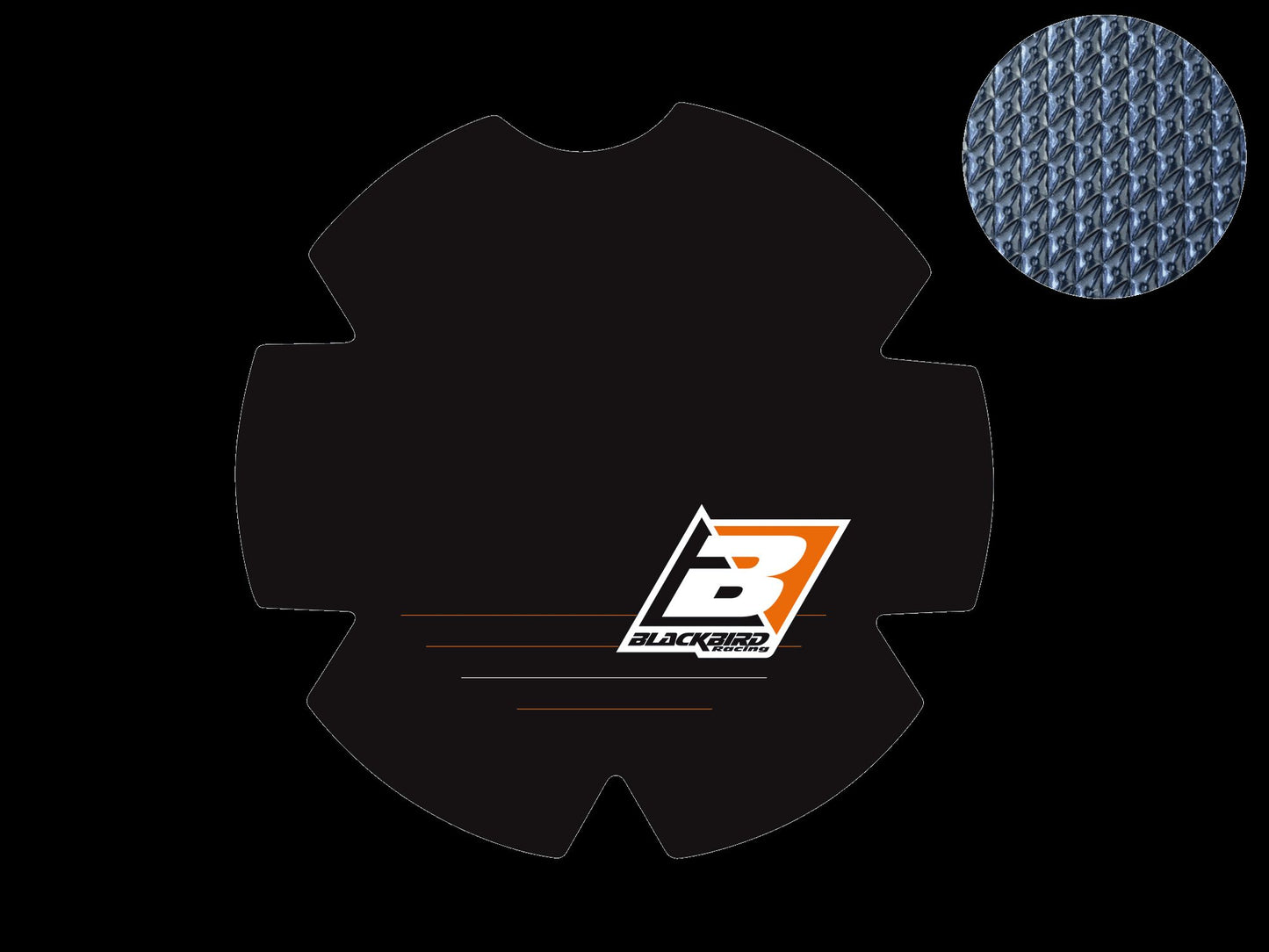 Adesivo Carter Frizione Blackbird Ktm SXF 350 2011-2012