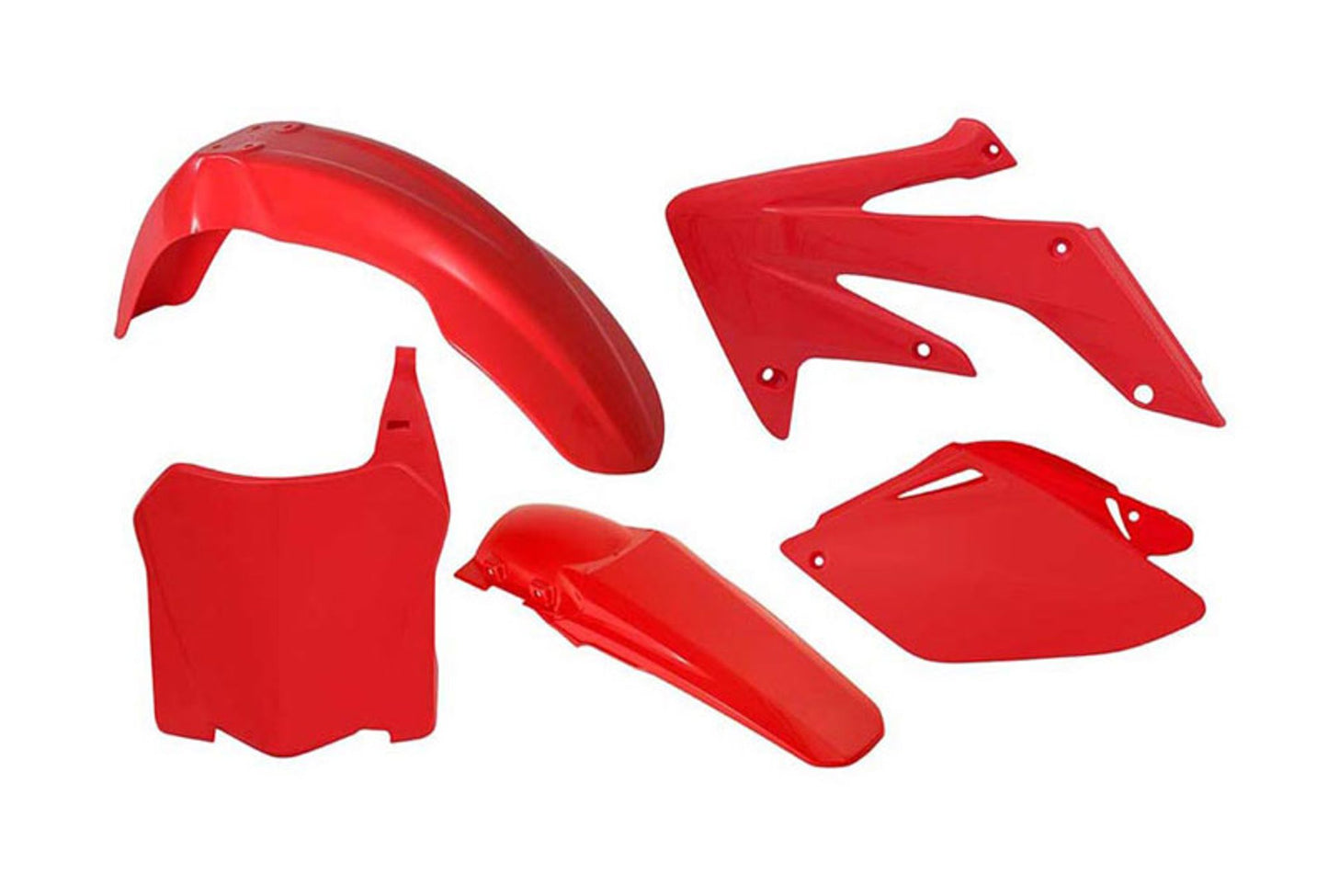 Kit Plastiche Racetech HONDA CRF 250 2008-2009 Kit ROSSO CRF