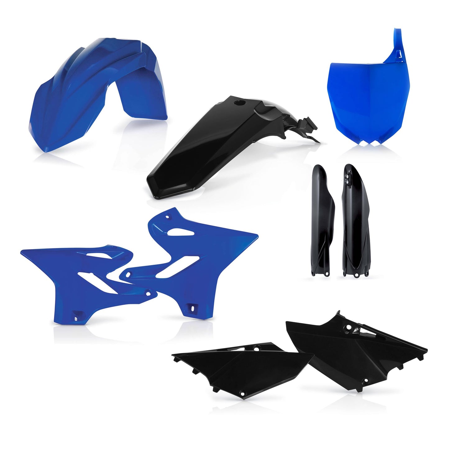 KIT PLASTICHE COMPLETO YZ 125/250 2015 ACERBIS NERO/BLU