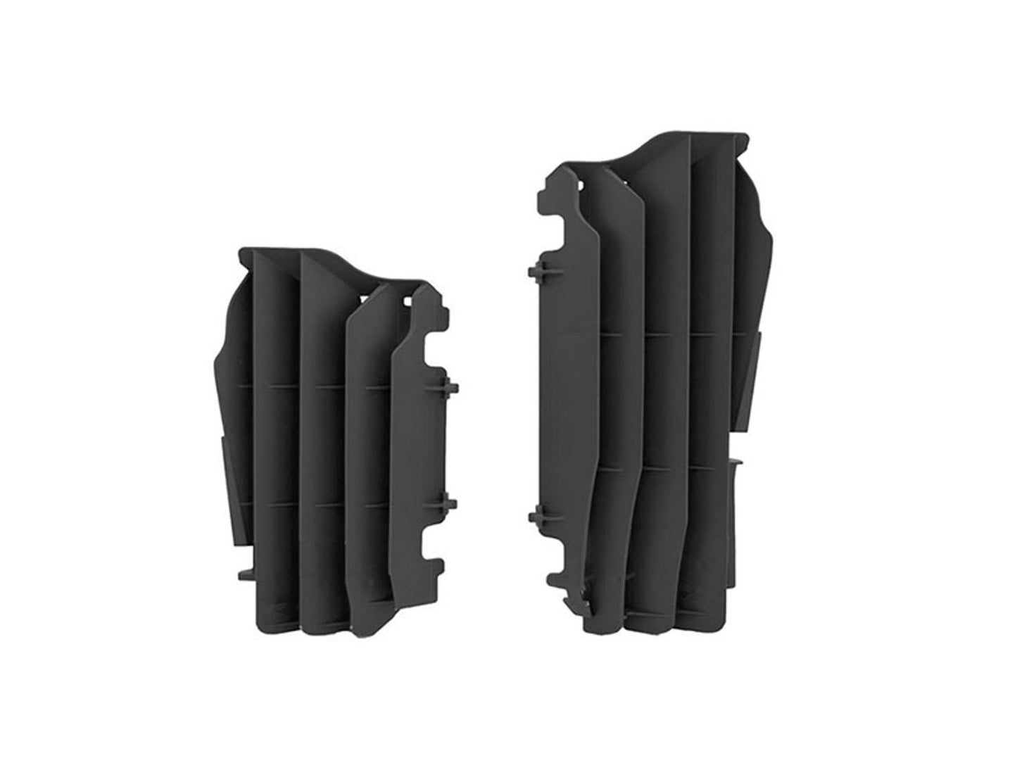 Racetech GRIGLIE RADIATORE MAGGIORATE KAWASAKI KX 250/300/450 2020-2024 NERO