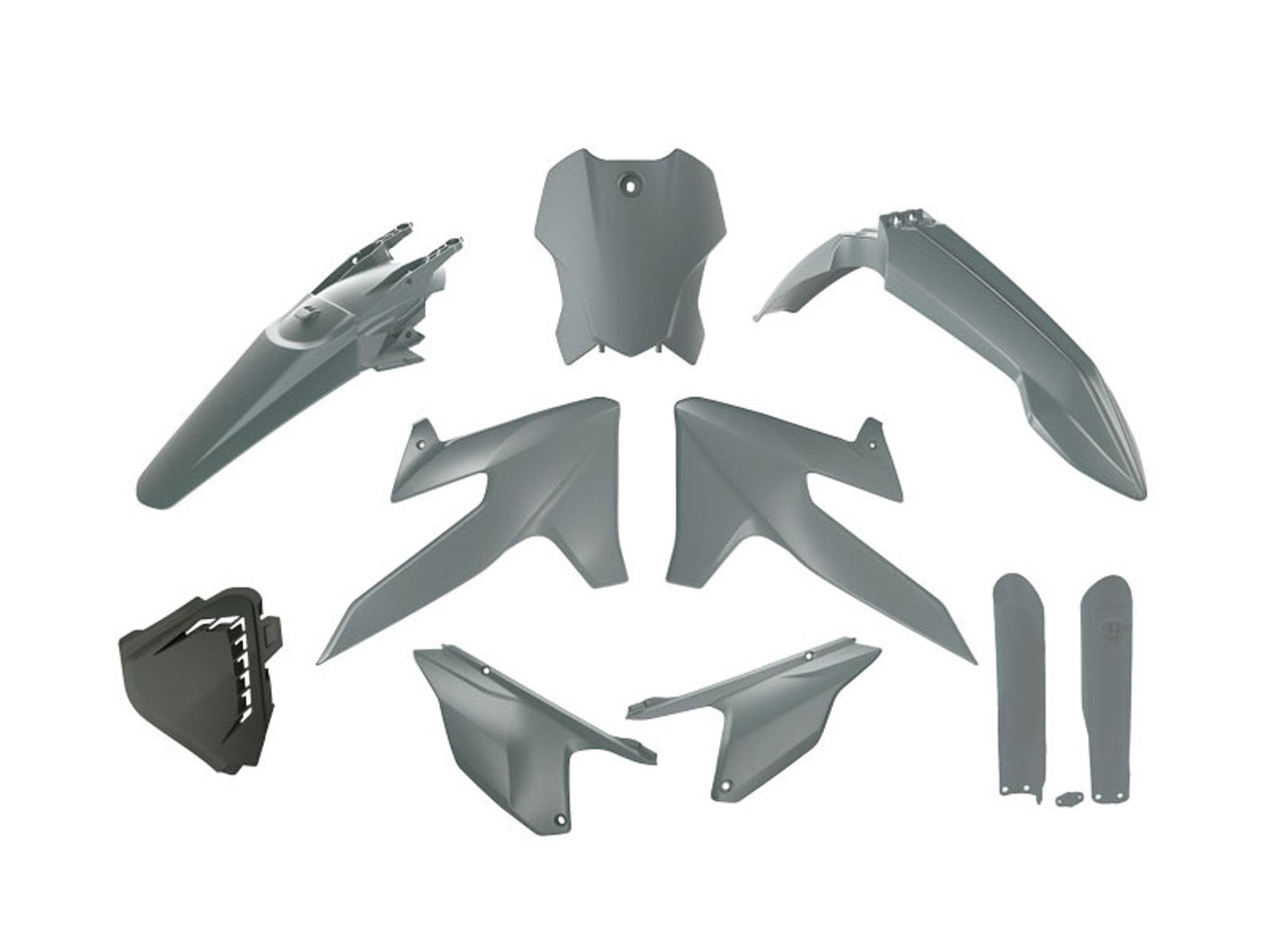 Kit Plastiche Racetech TRIUMPH TF 250/450 2024-2026 Kit GRIGIO QUANTUM