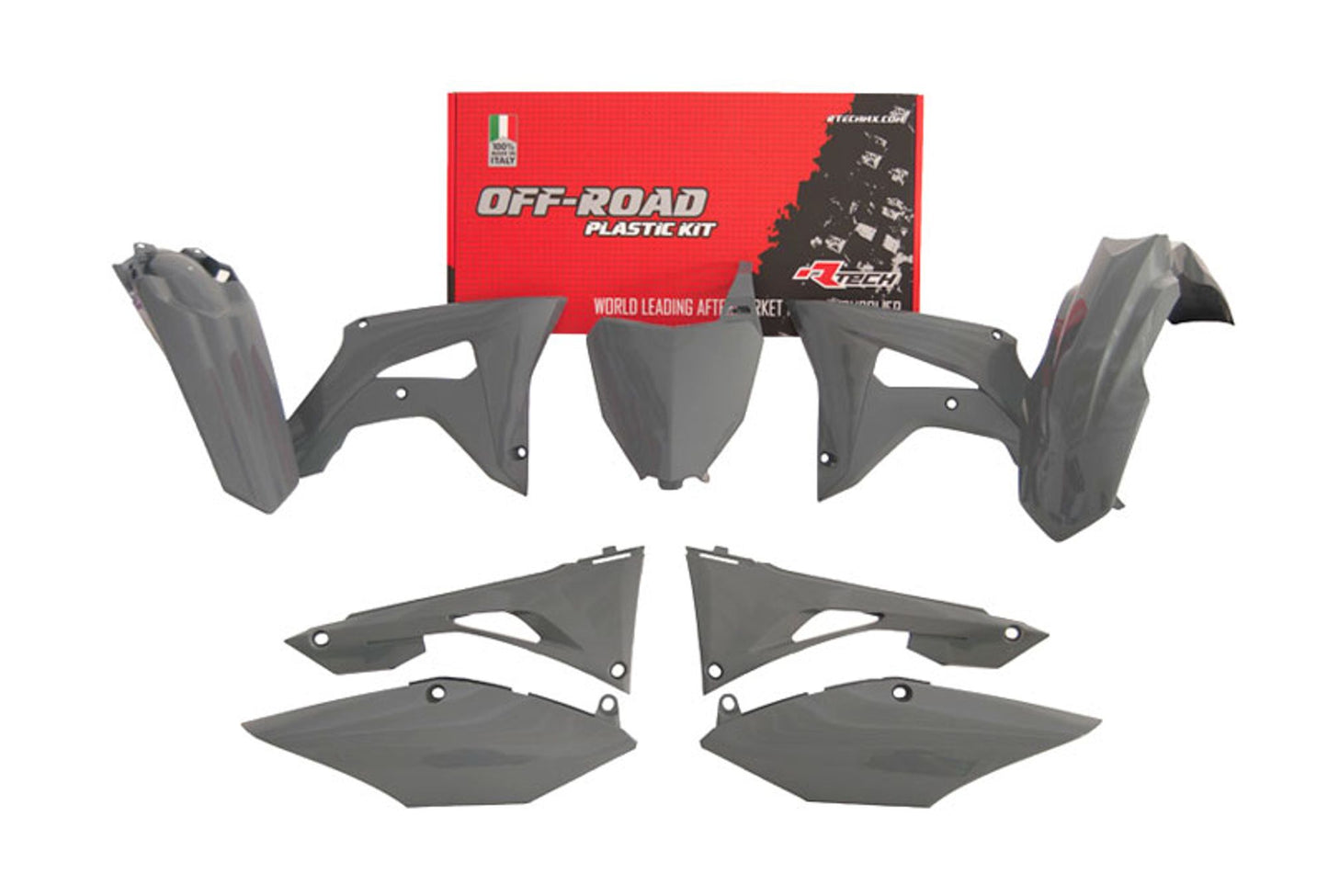 Kit Plastiche Racetech HONDA CRF 250/450 2019-2021 Kit GRIGIO QUANTUM