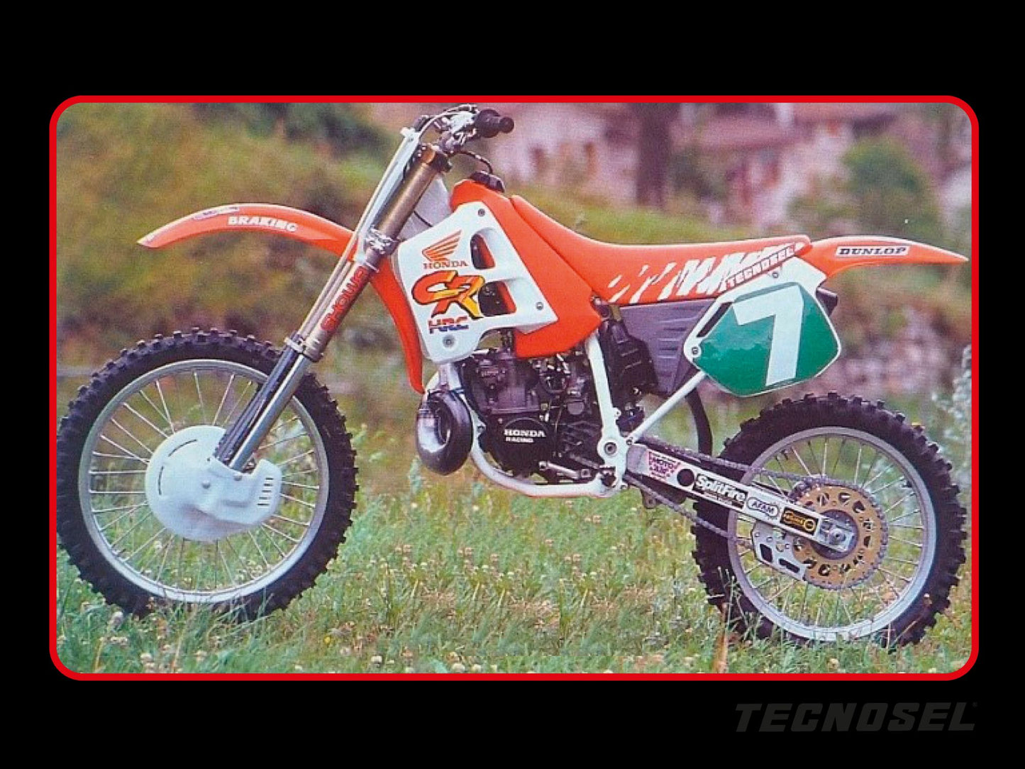 Kit Adesivi Replica Team Honda 1991 Blackbird Honda CR 250 1990-1991