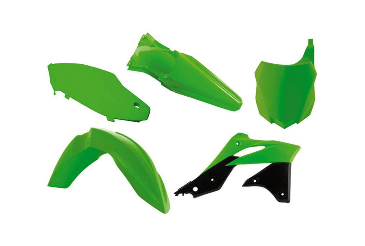 Kit Plastiche Racetech KAWASAKI KX 250 2013-2016 Kit VERDE KX