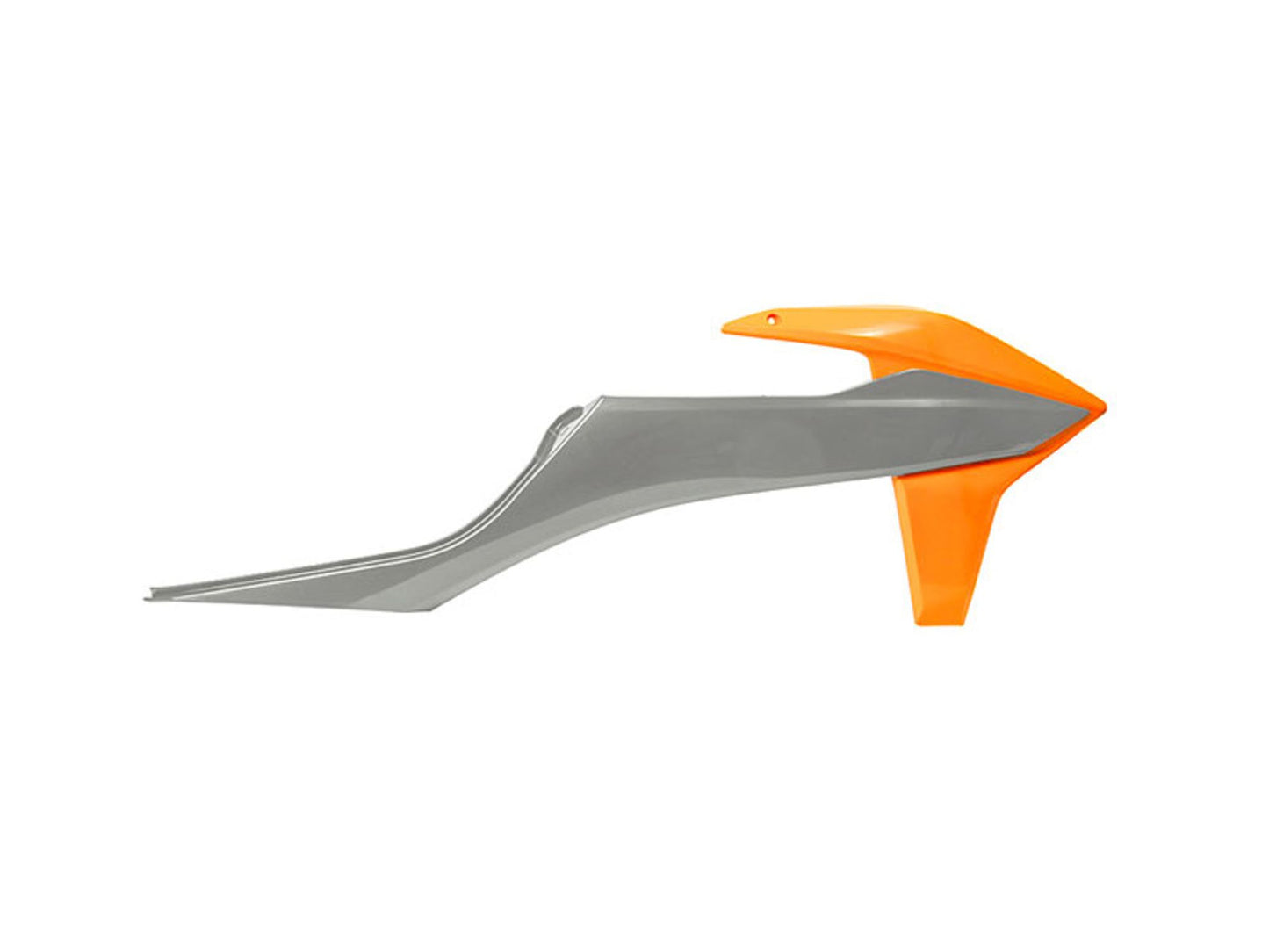 Convogliatori Racetech KTM 125/150/250/300/350/450/500 2019-2022 GRIGIO ANTRACITE-ARANCIONE KTM