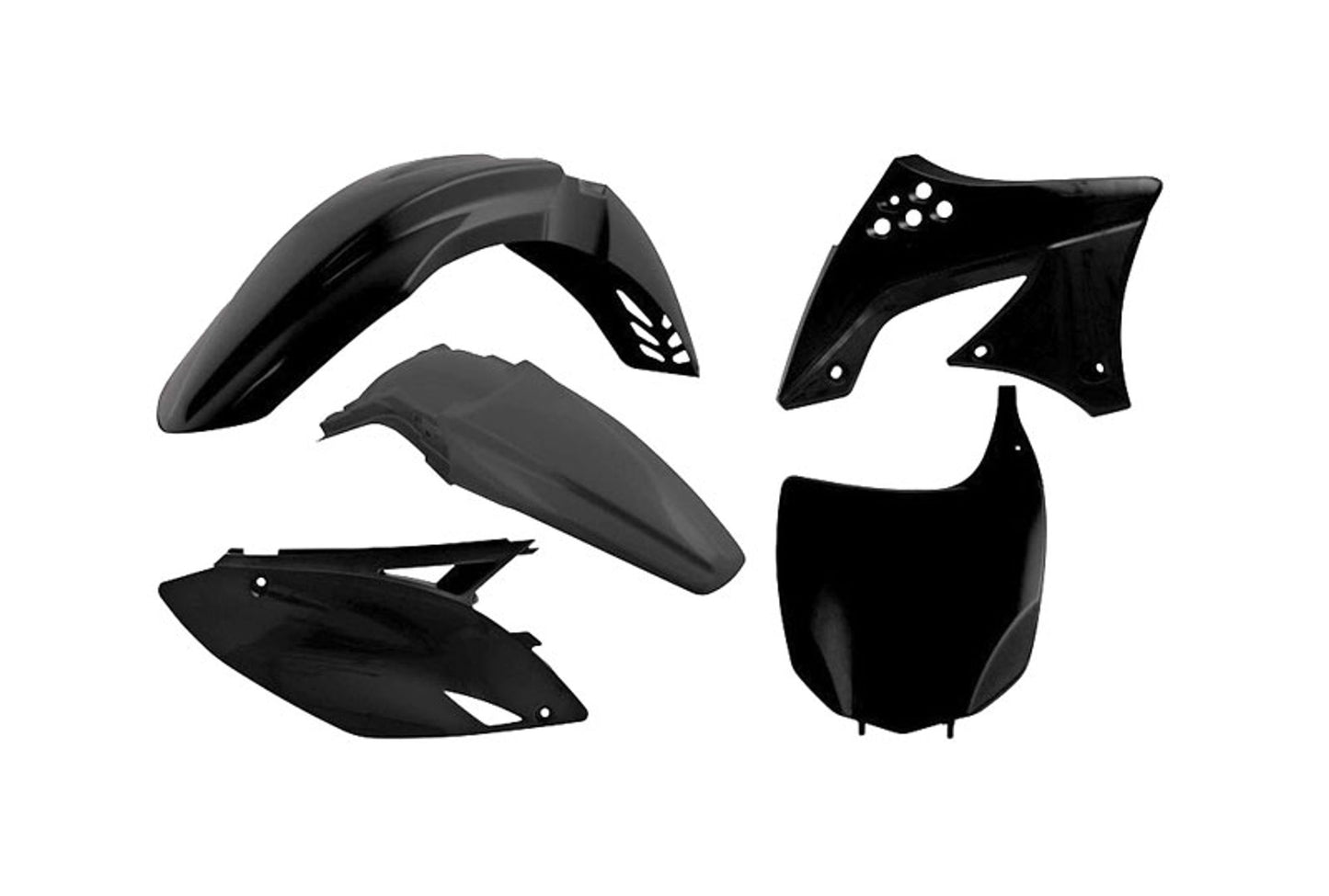 Kit Plastiche Racetech KAWASAKI KX 450 2009-2011 Kit Completo Enduro Motocross NERO