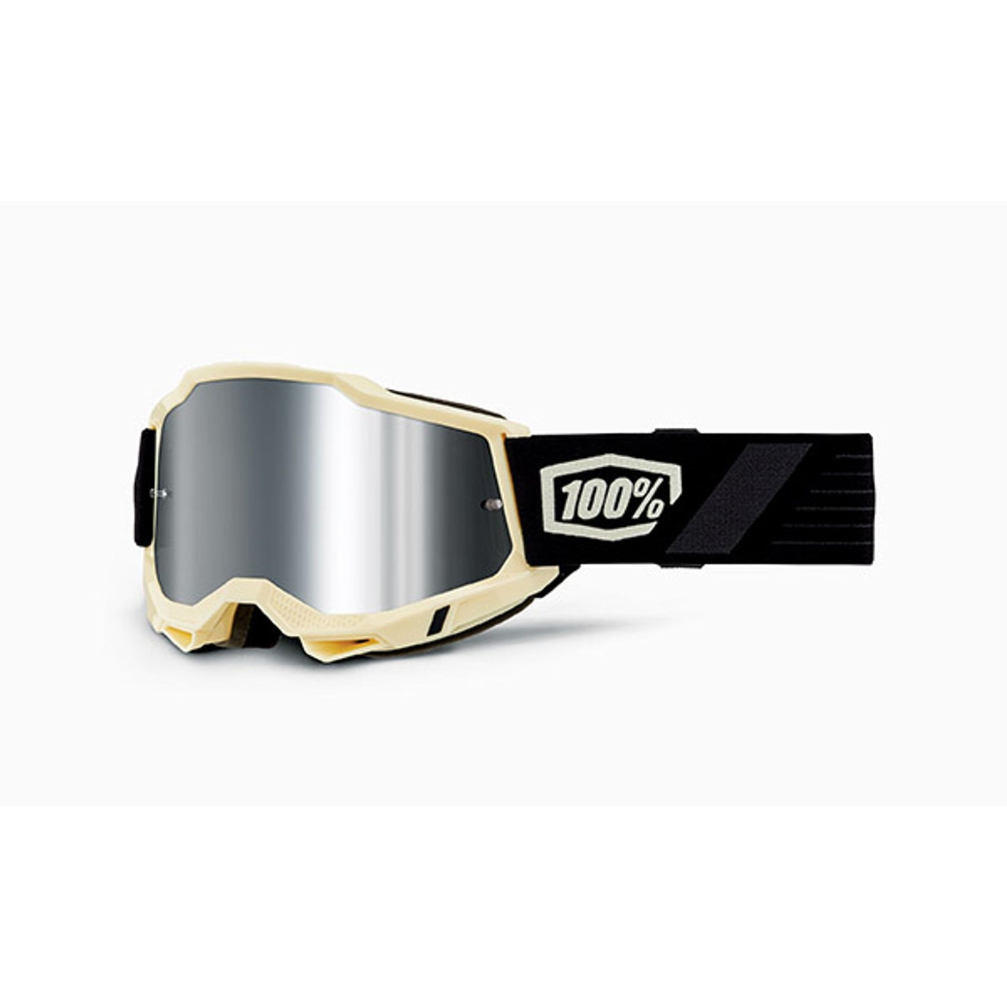 MASCHERA 100% ACCURI 2 WAYSTAR - LENTE A SPECCHIO ARGENTO