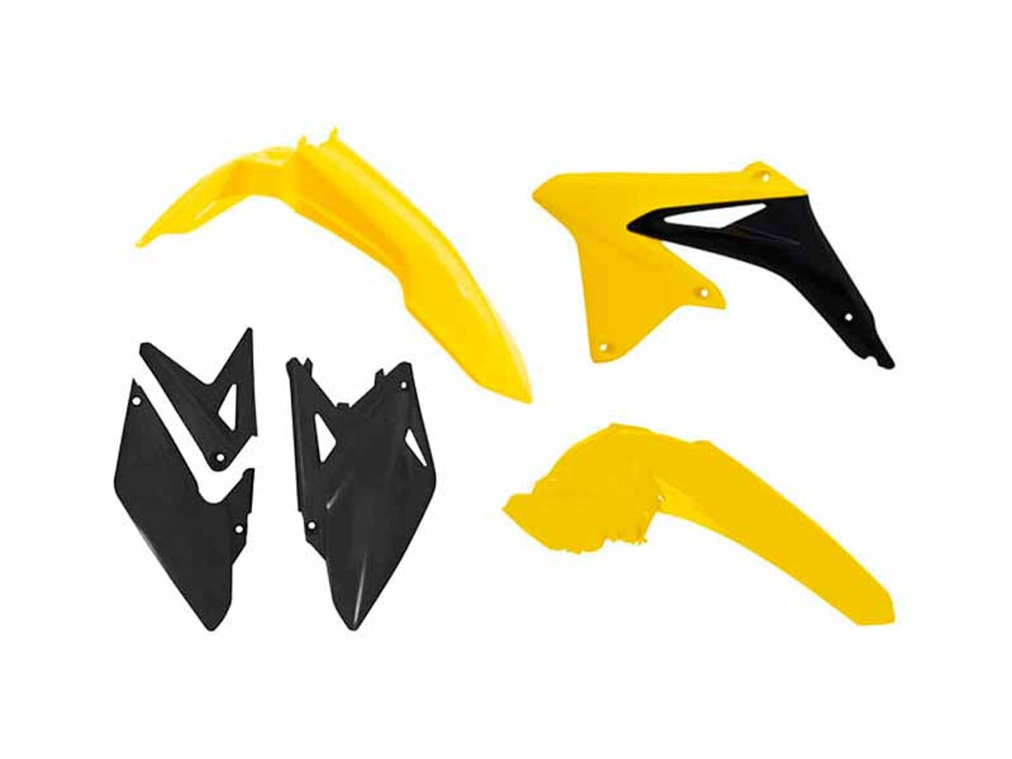 Kit Plastiche Racetech SUZUKI RM 450X SENZA TABELLA ANTERIORE 2010-2019 Kit Completo