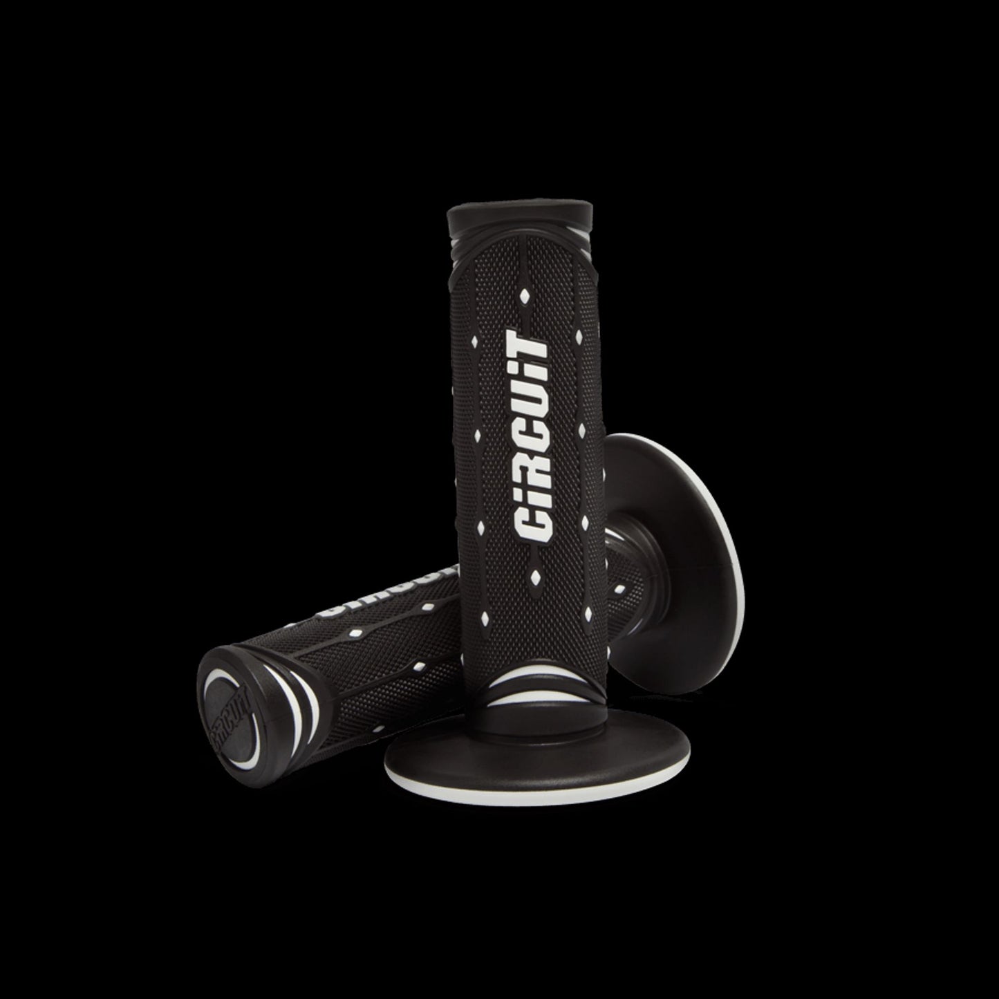 Manopole Circuit Jupiter Racing nero / bianco