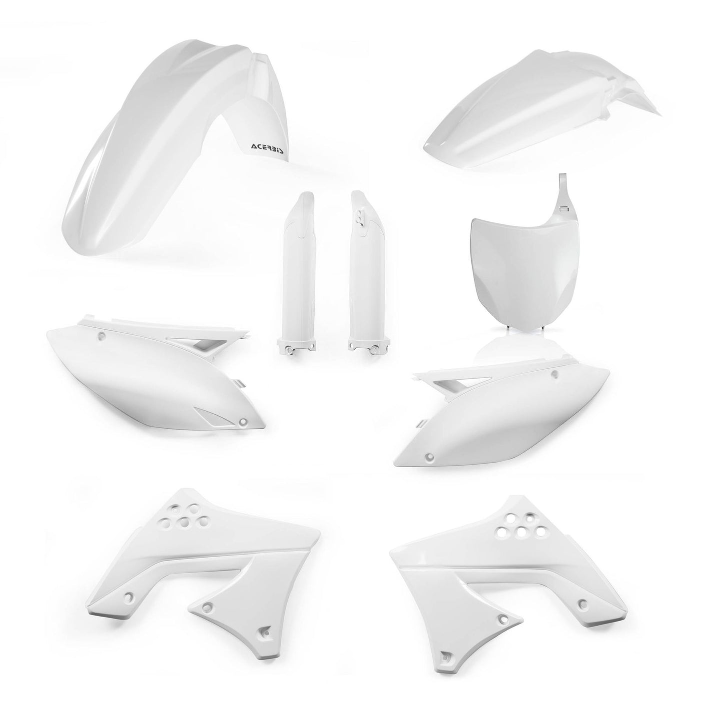 KIT PLASTICHE COMPLETO KXF 250 09-12 ACERBIS BIANCO