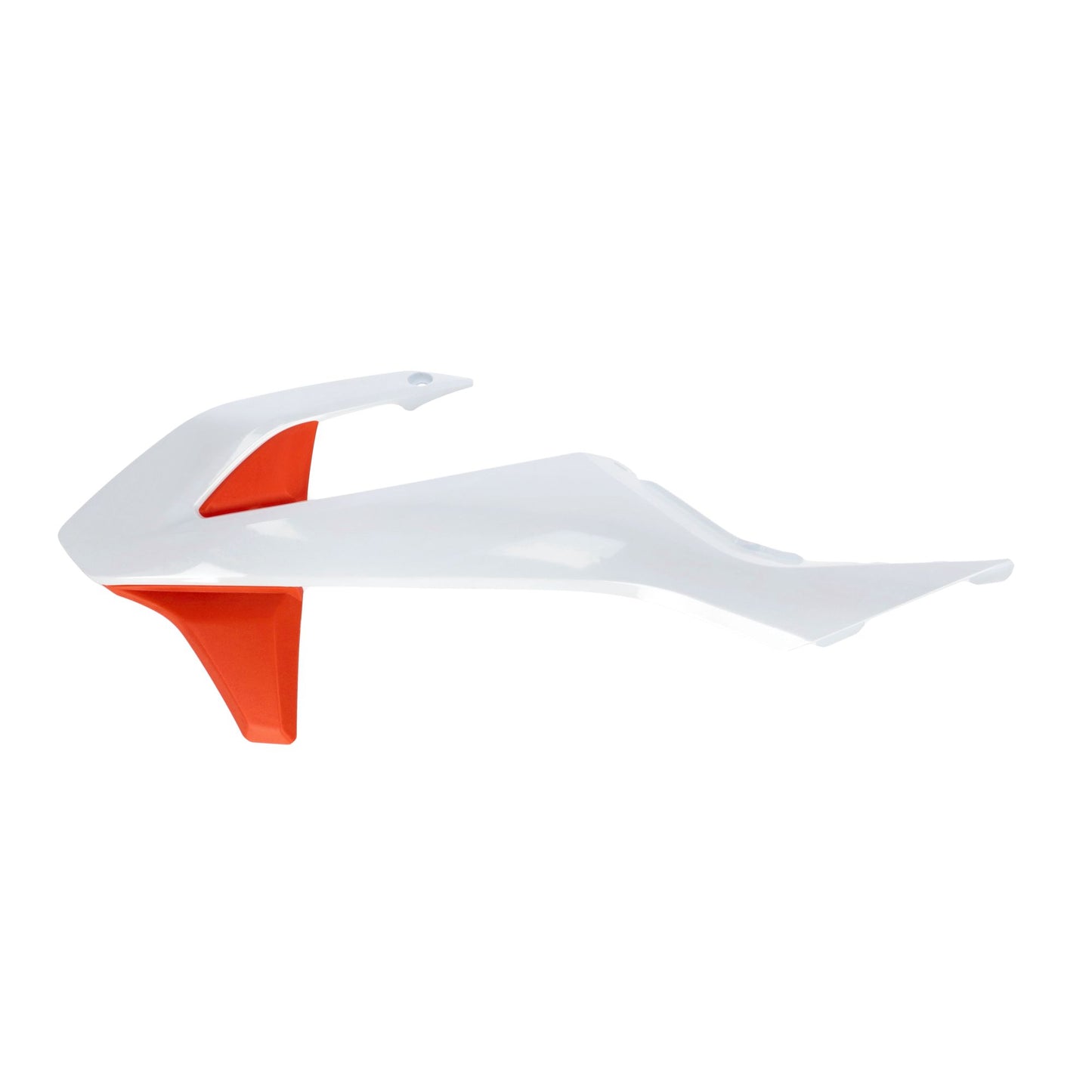 SPOILER RADIATORE KTM SX50 2016 ACERBIS BIANCO/ARANCIONE