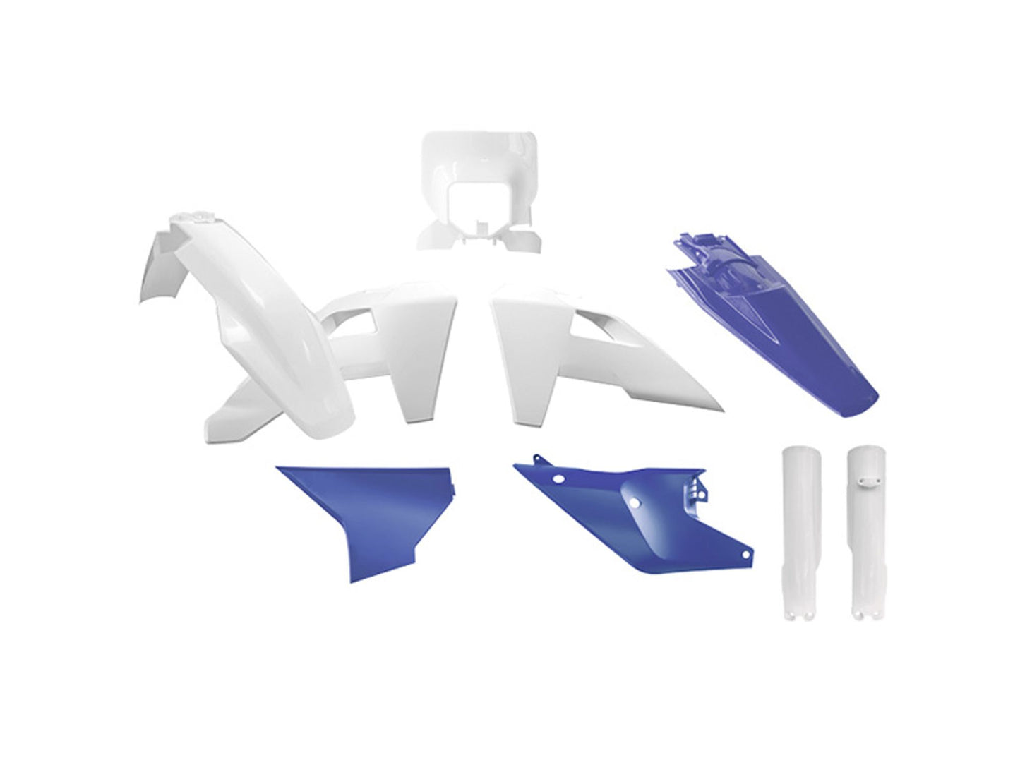 Kit Plastiche Racetech HUSQVARNA 125/150/250/300/350/450/501 CON PARASTELI 2024-2026 Kit Completo Enduro