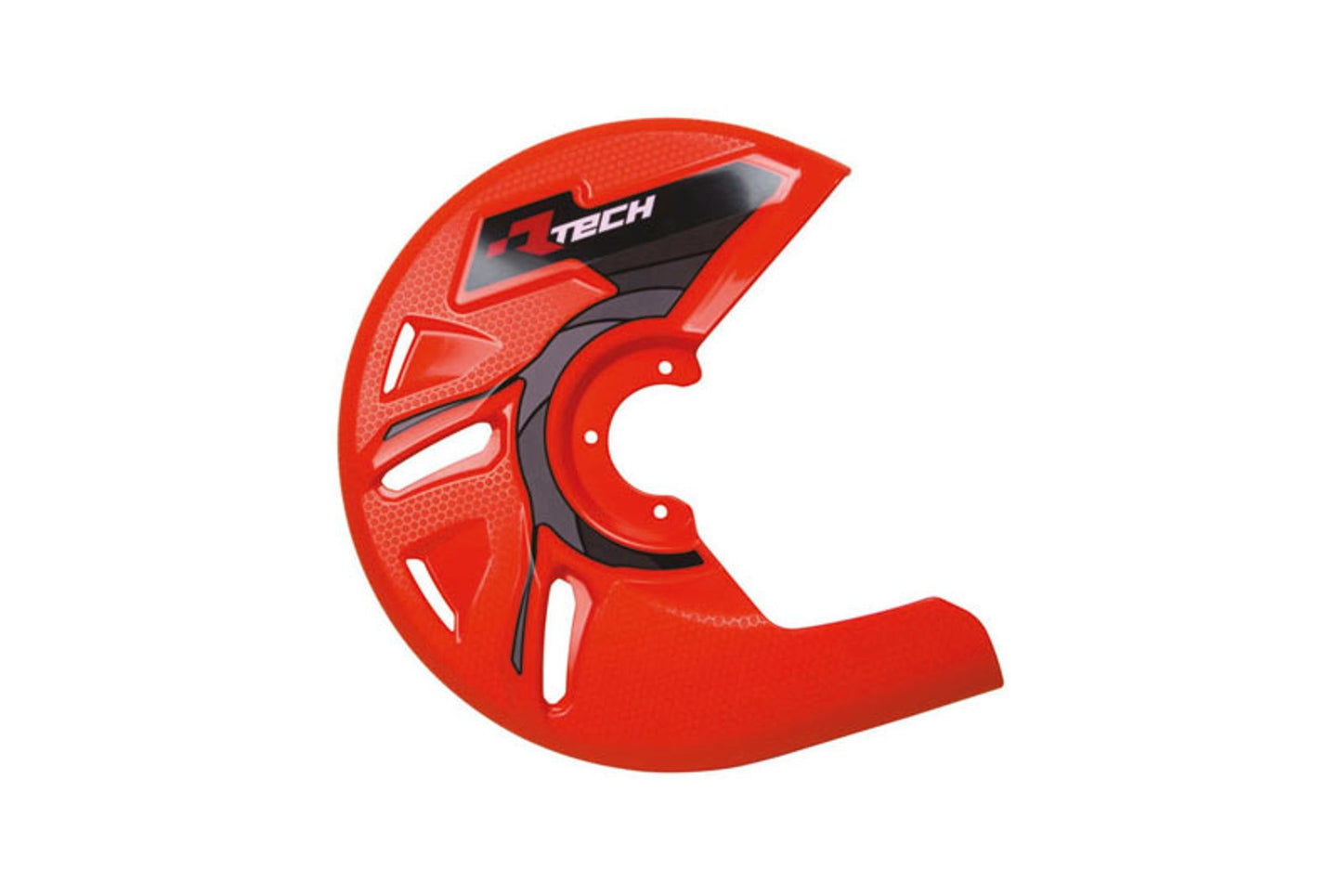Racetech PROTEZIONE DISCO FRENO UNIVERSALE ARANCIONE NEON