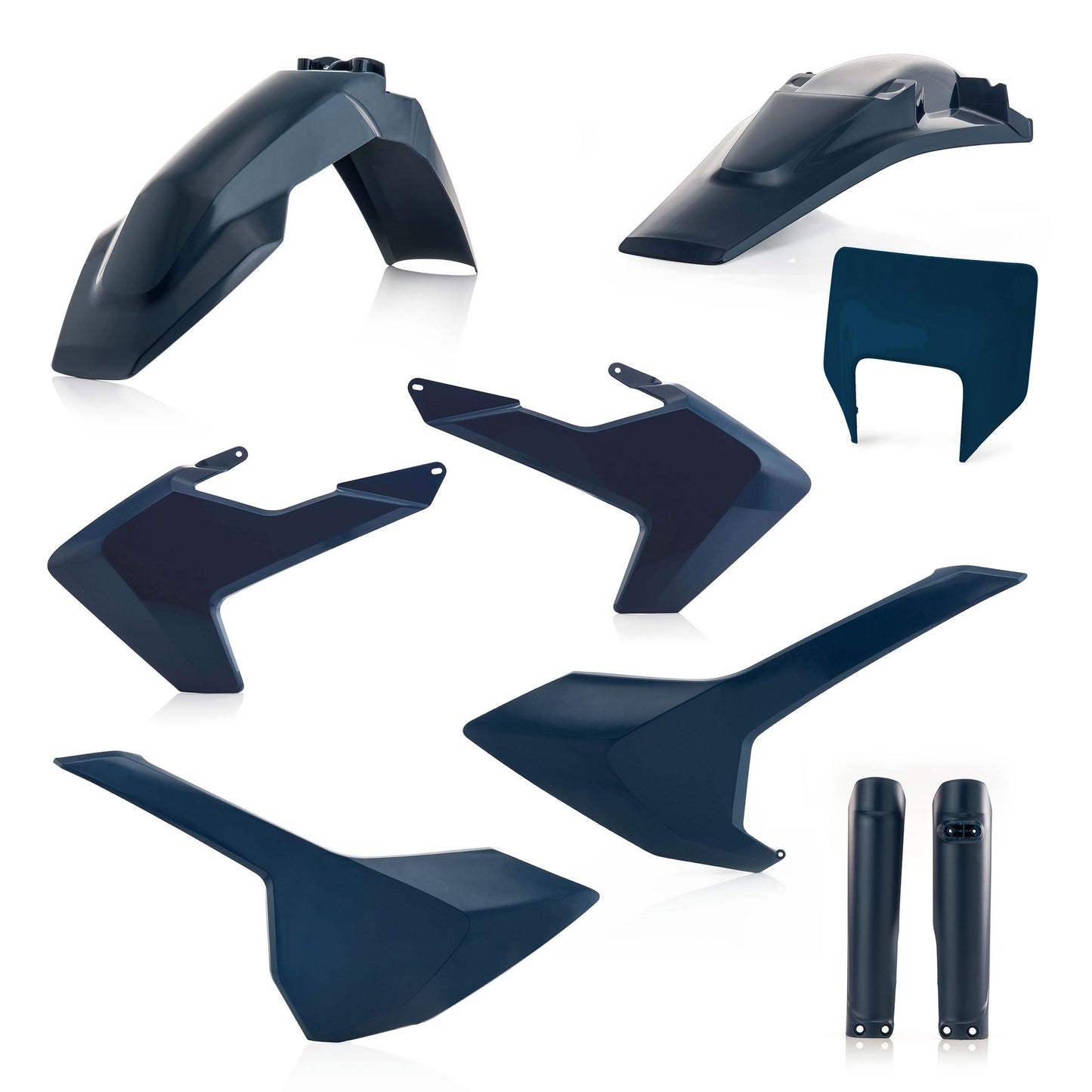 KIT PLASTICHE COMPLETO HUSQVARNA TE/FE 19 ACERBIS BLU