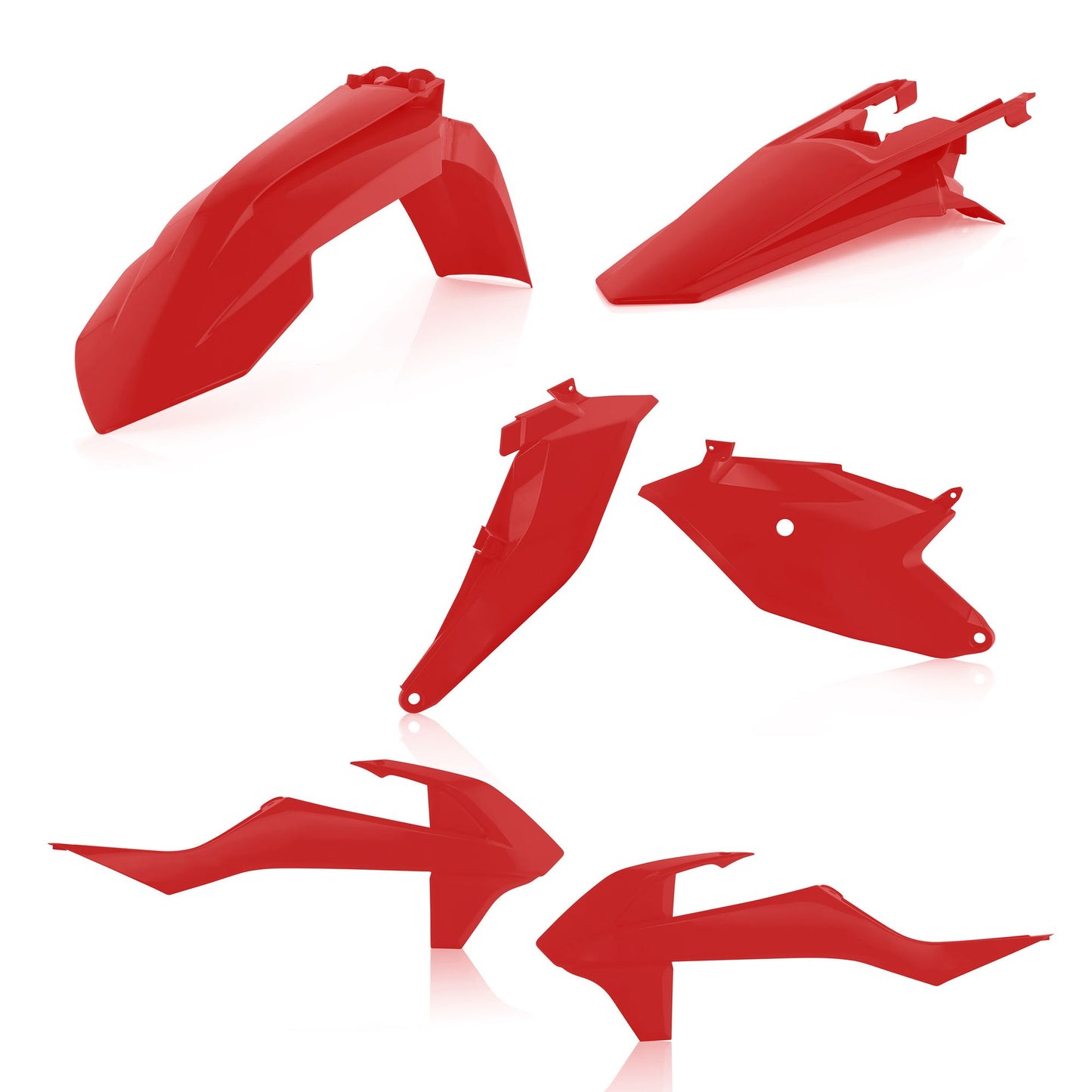 KIT PLASTICHE SX 85 2018 ACERBIS ROSSO