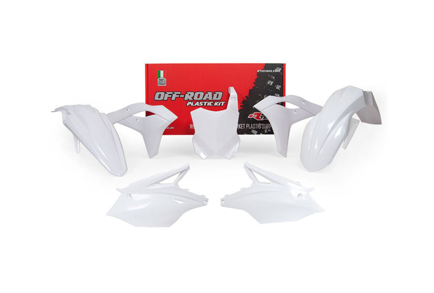 Kit Plastiche Racetech KAWASAKI KX 250 2017-2020 Kit BIANCO