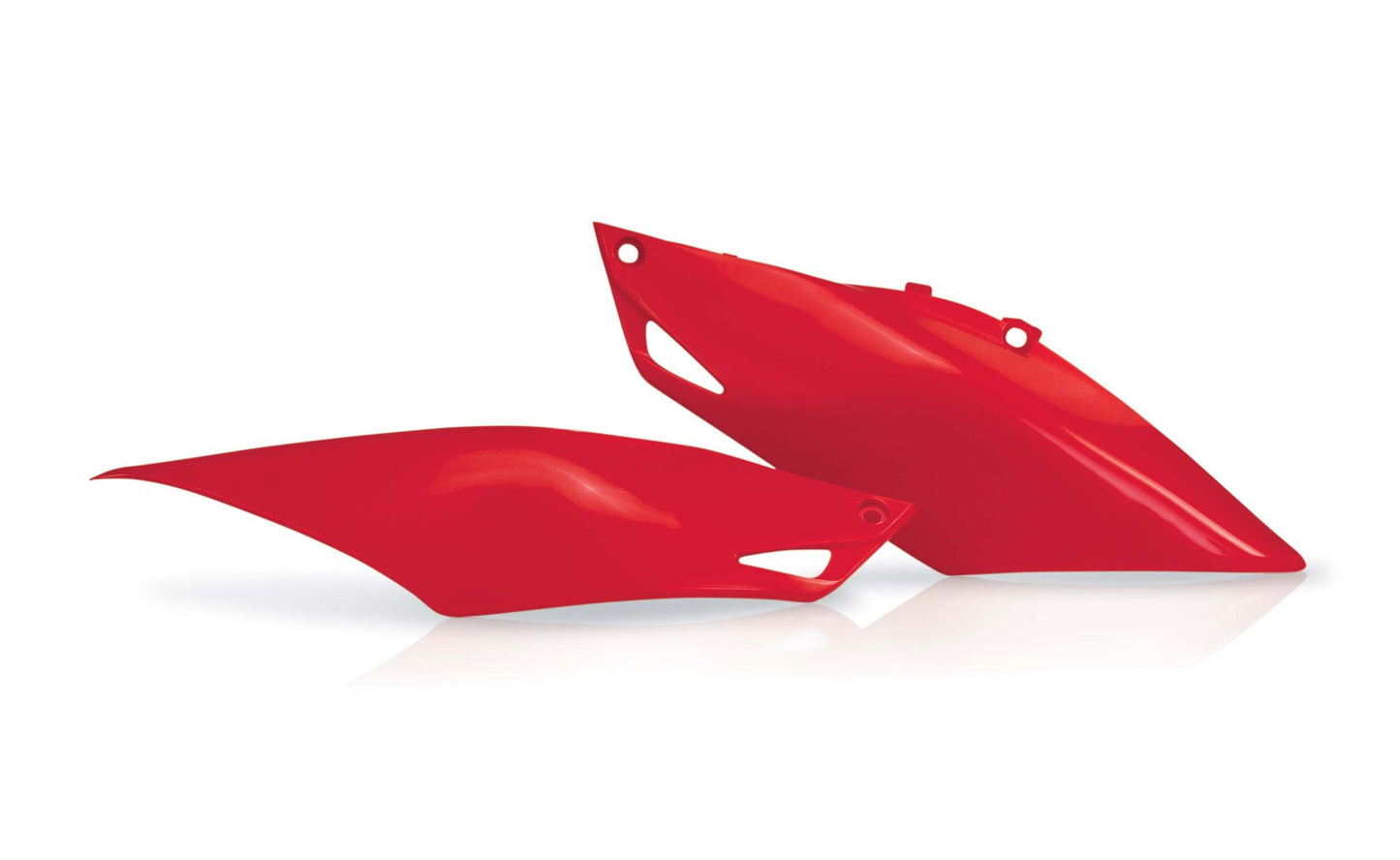 PORTANUM.LATERALE HONDA CRF450R 2013 ACERBIS ROSSO