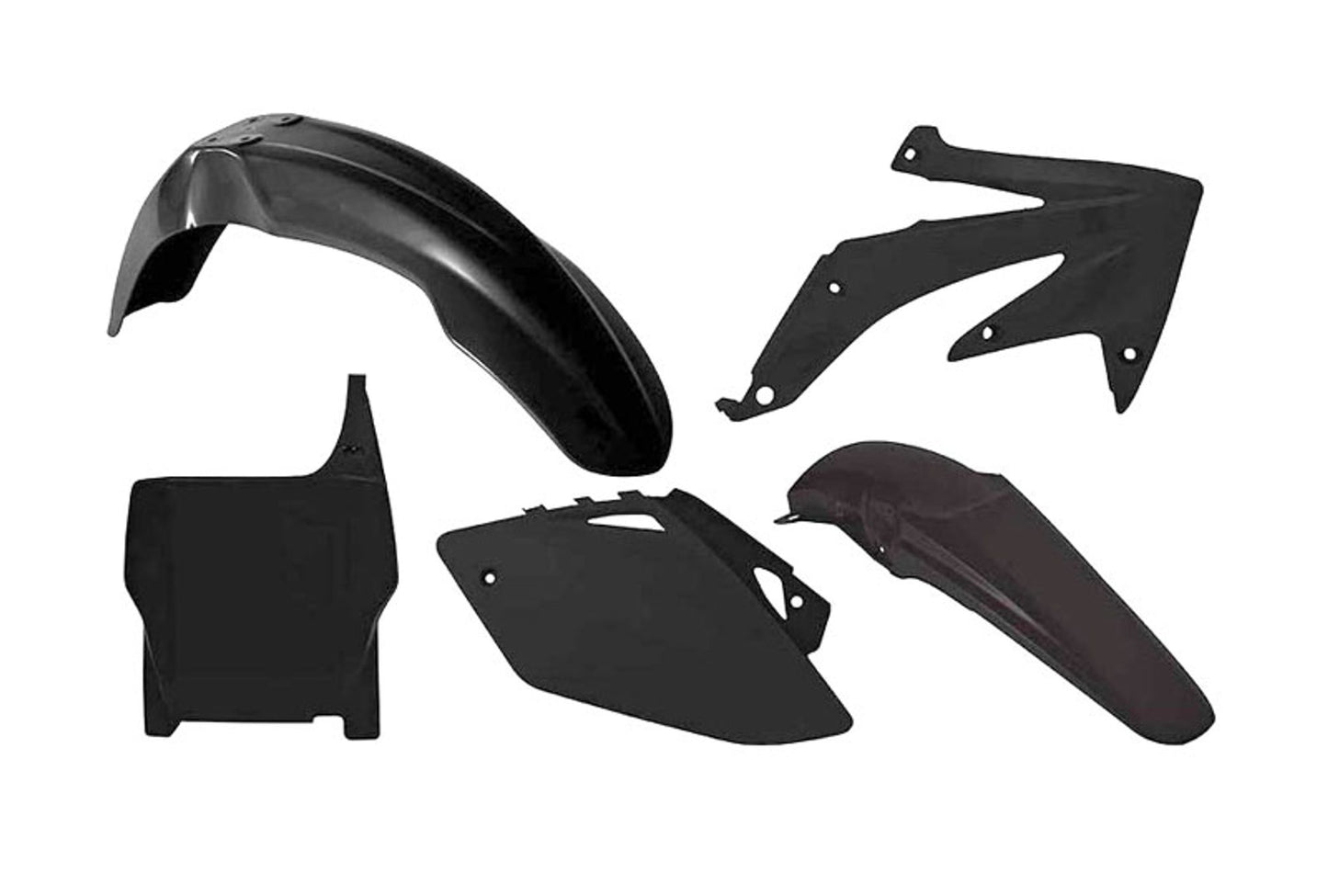 Kit Plastiche Racetech HONDA CRF 450 Kit Completo Enduro Motocross NERO